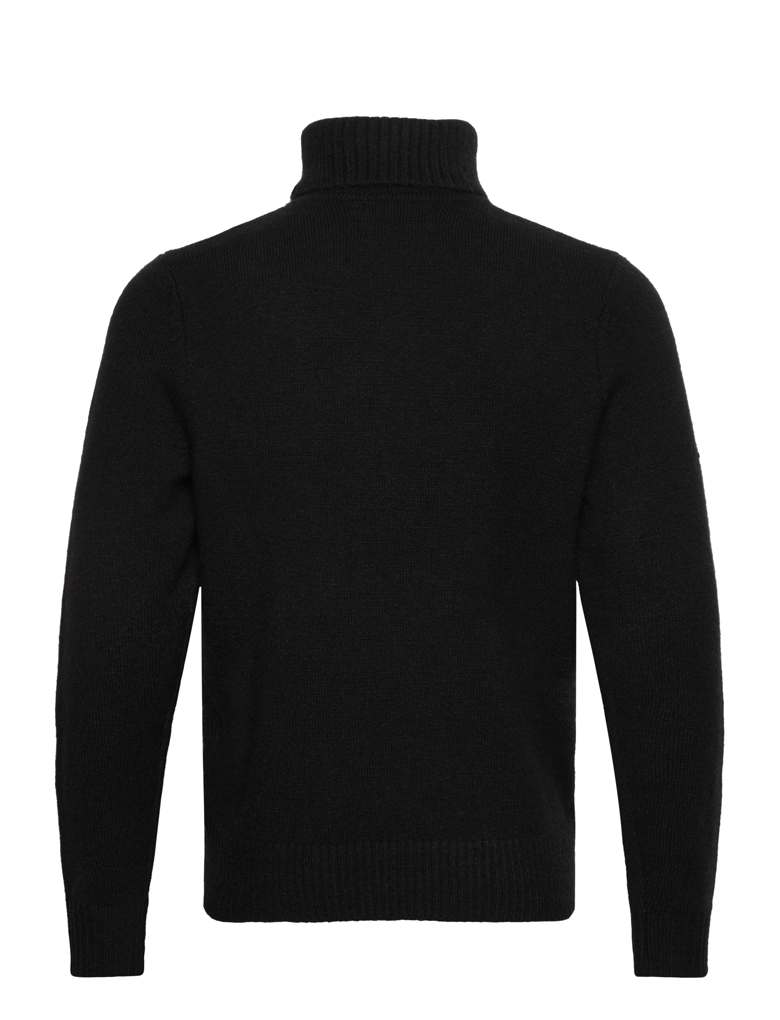 Superdry - BRUSHED ROLL NECK JUMPER - black - 1