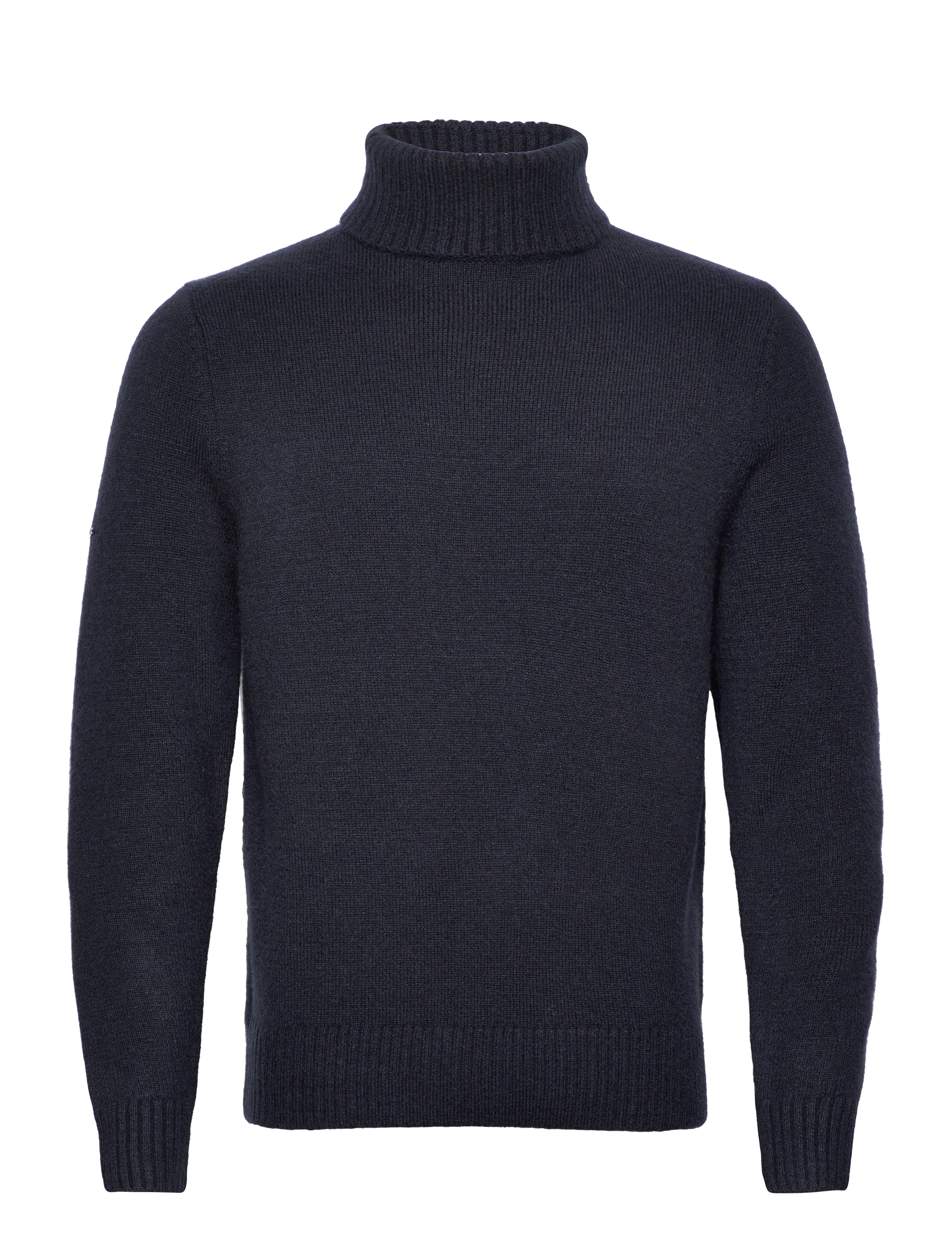 BRUSHED ROLL NECK JUMPER - ECLIPSE NAVY