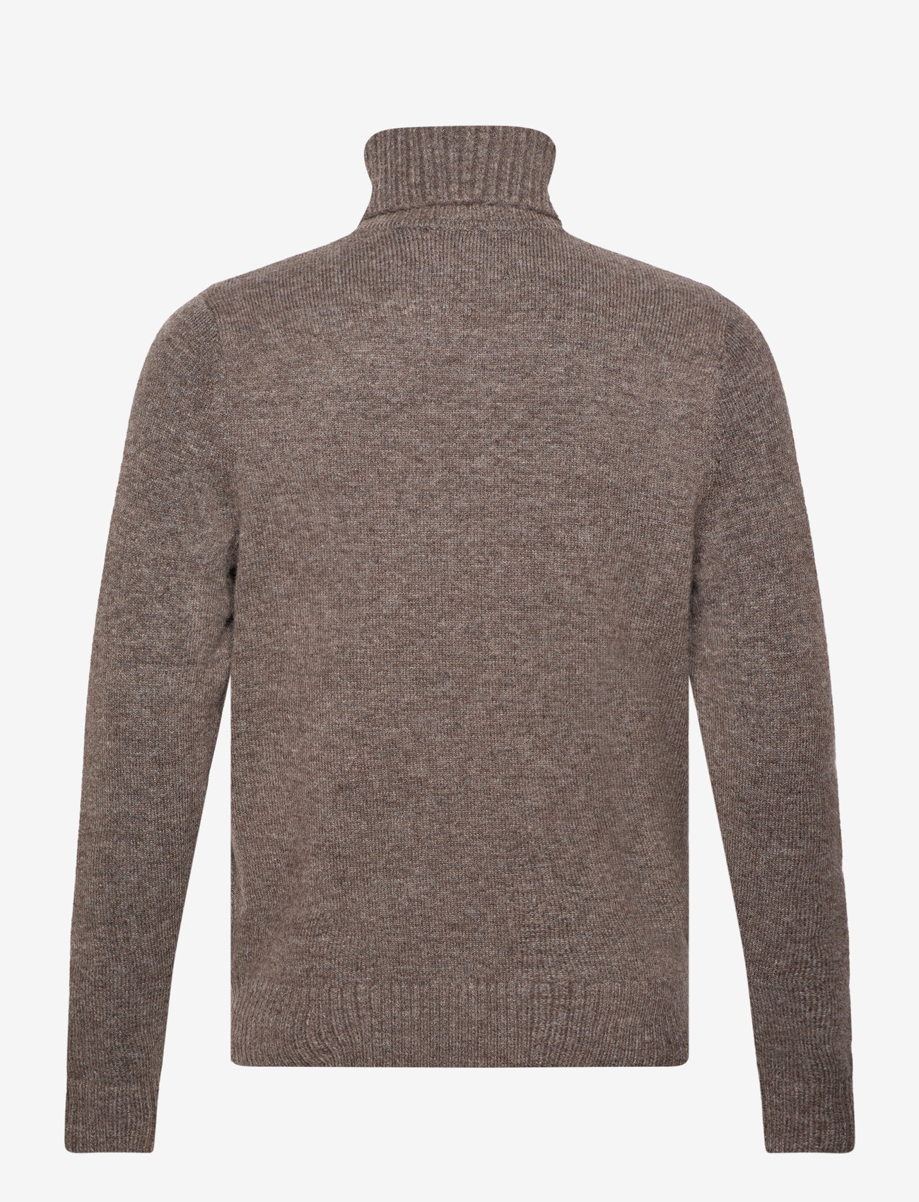 Superdry - BRUSHED ROLL NECK JUMPER - walnut brown marl - 2