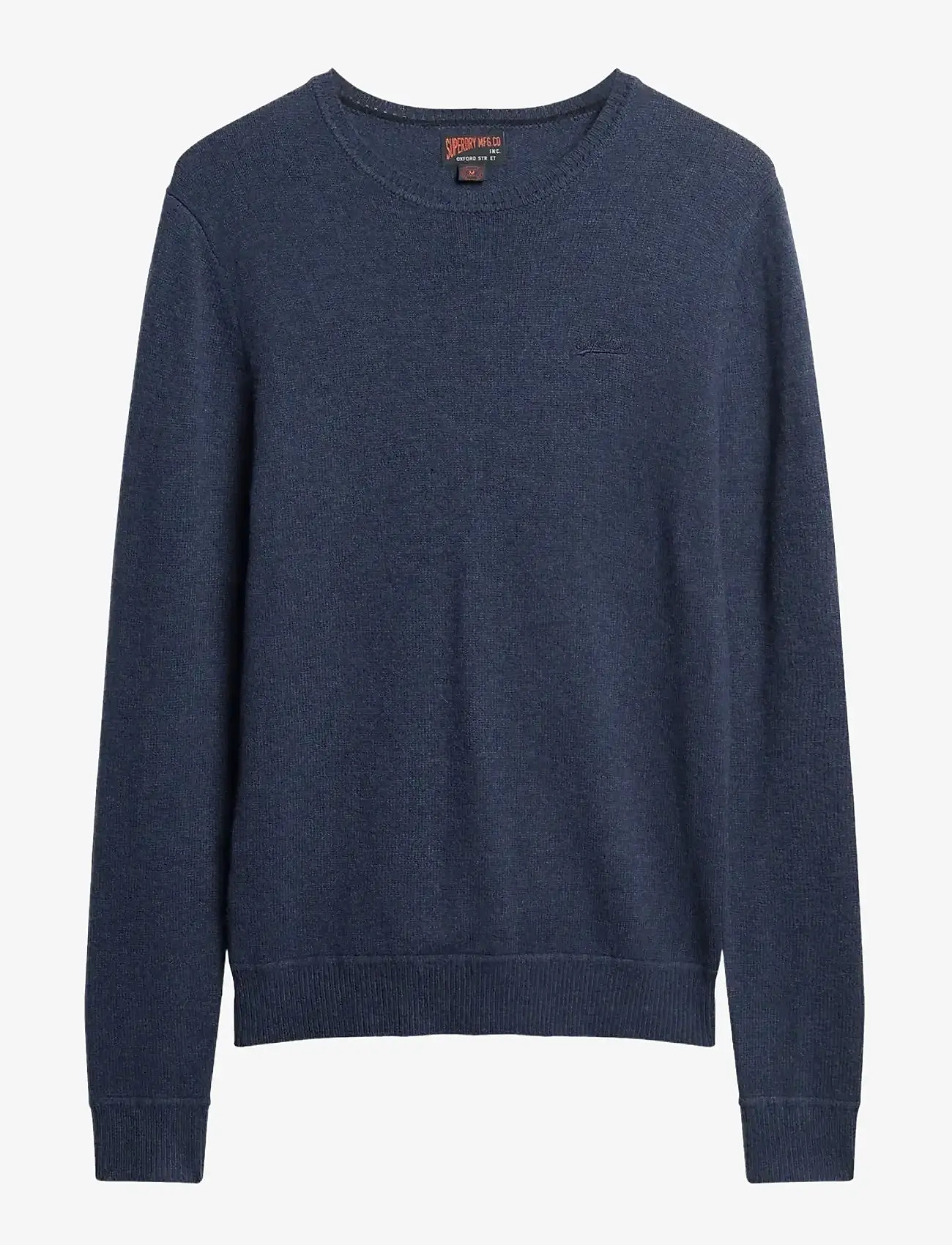 Superdry - ESSENTIAL SLIM FIT CREW JUMPER - rundhals - bright blue marl - 1