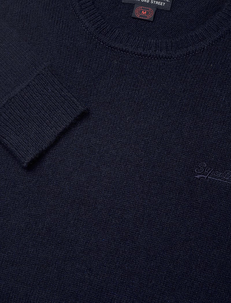 Superdry - ESSENTIAL SLIM FIT CREW JUMPER - rundhals - bright blue marl - 5