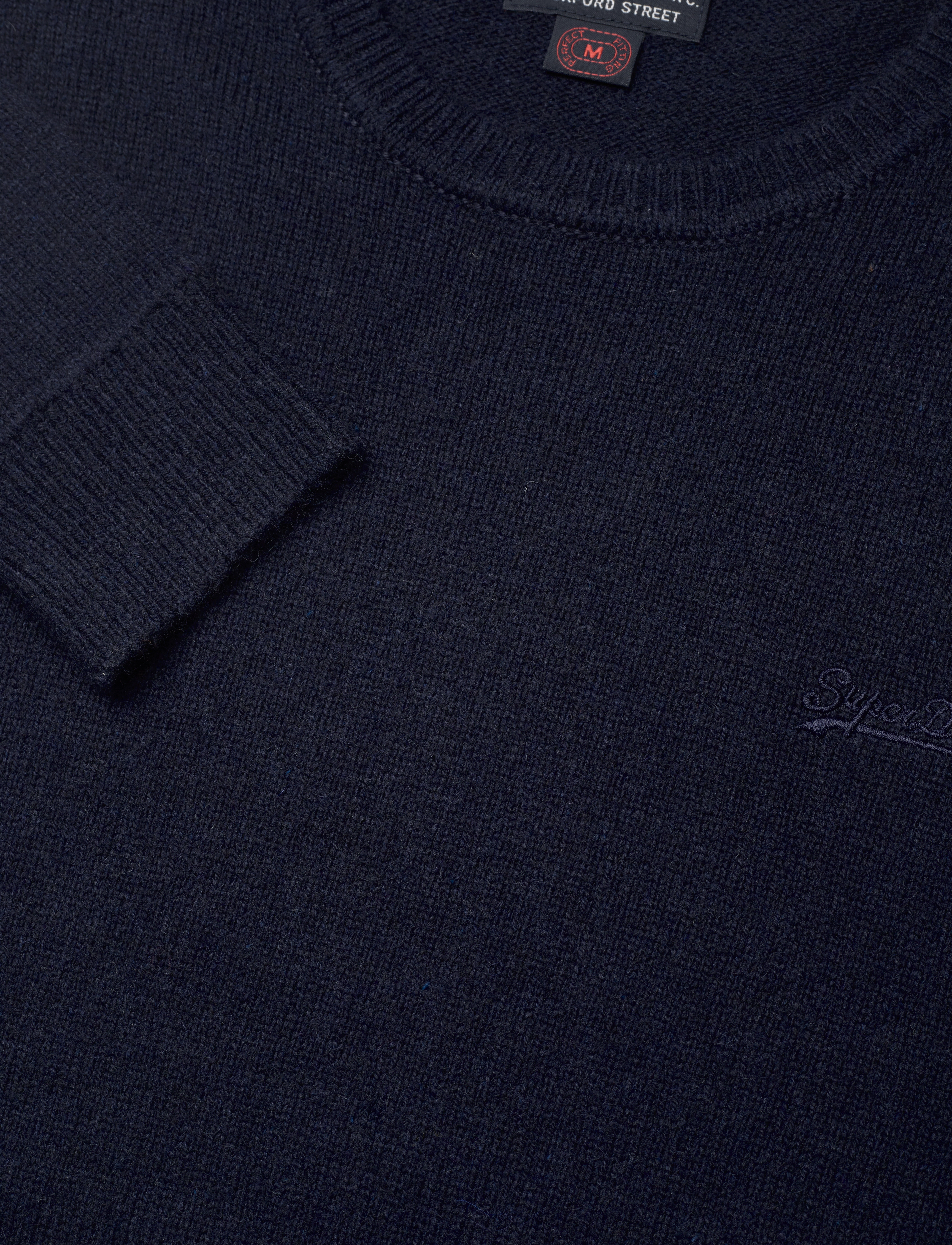 Superdry - ESSENTIAL SLIM FIT CREW JUMPER - strik - bright blue marl - 5