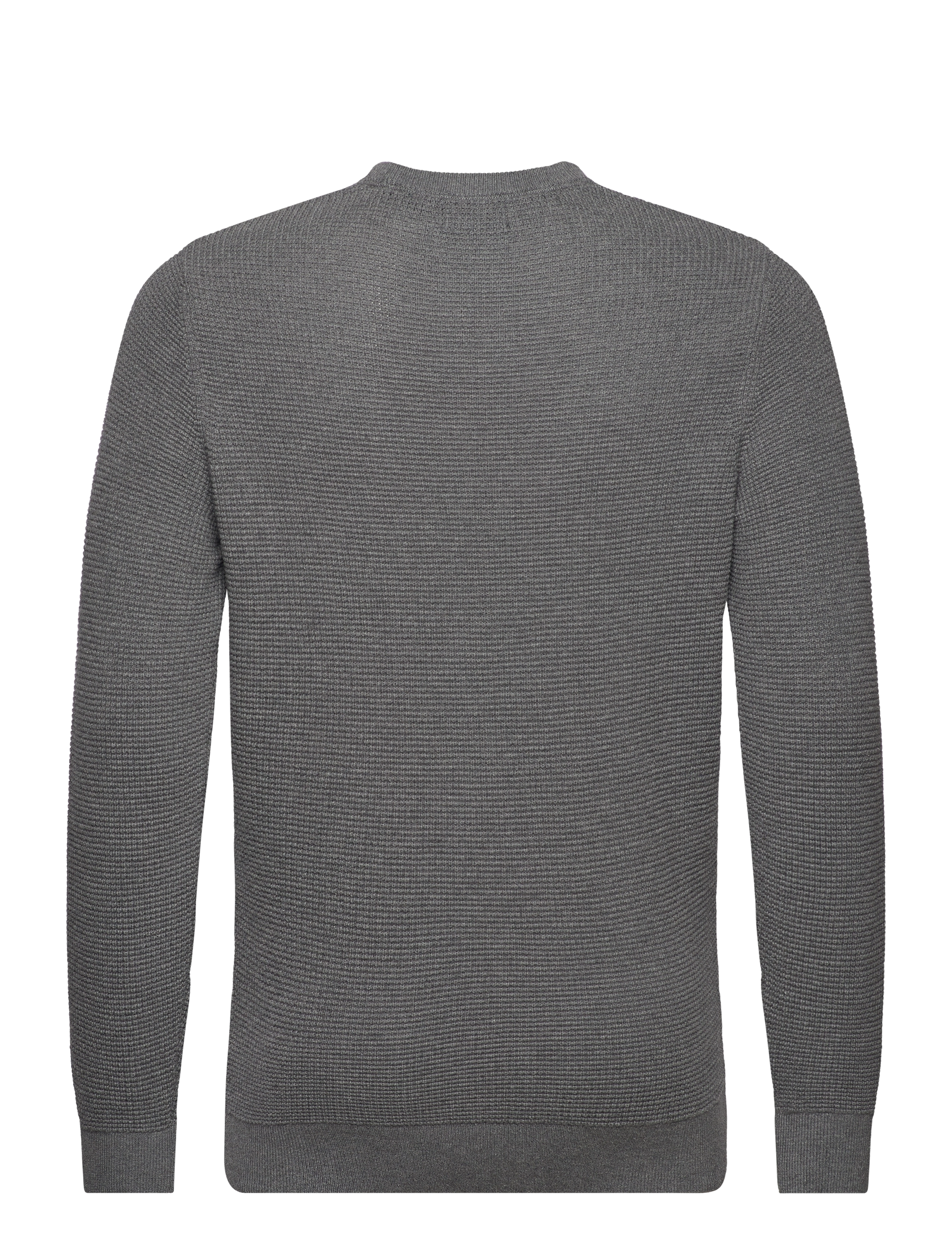 Superdry - TEXTURED CREW KNIT JUMPER - storm grey heather - 2