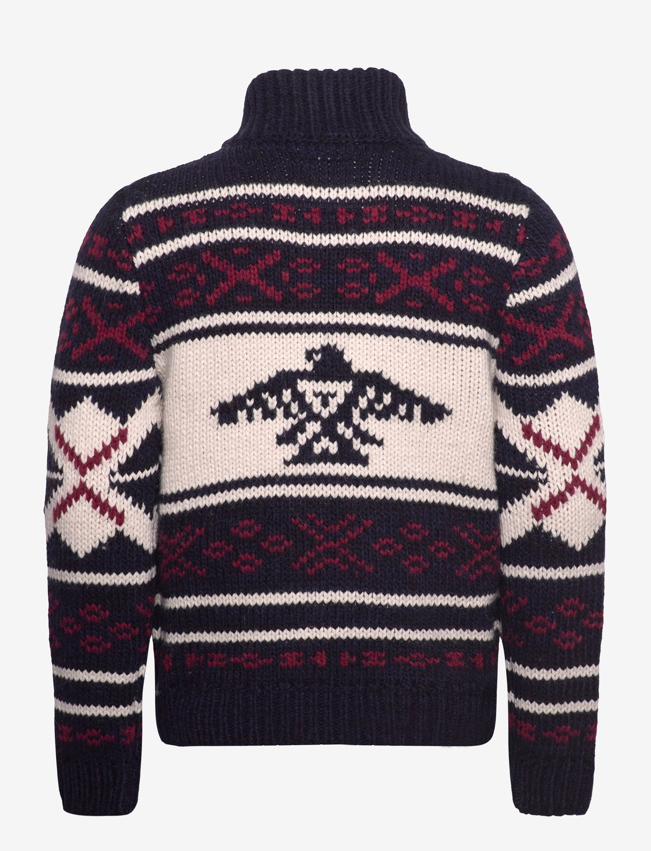 Superdry Chunky Knit Patterened Zipthru (SDM6110591A) Full zip