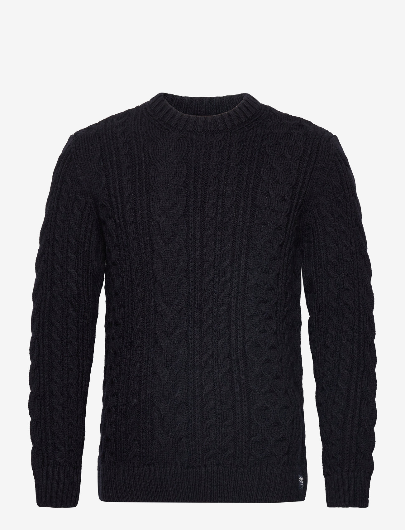 Superdry - JACOB CABLE JUMPER - eclipse navy - 1