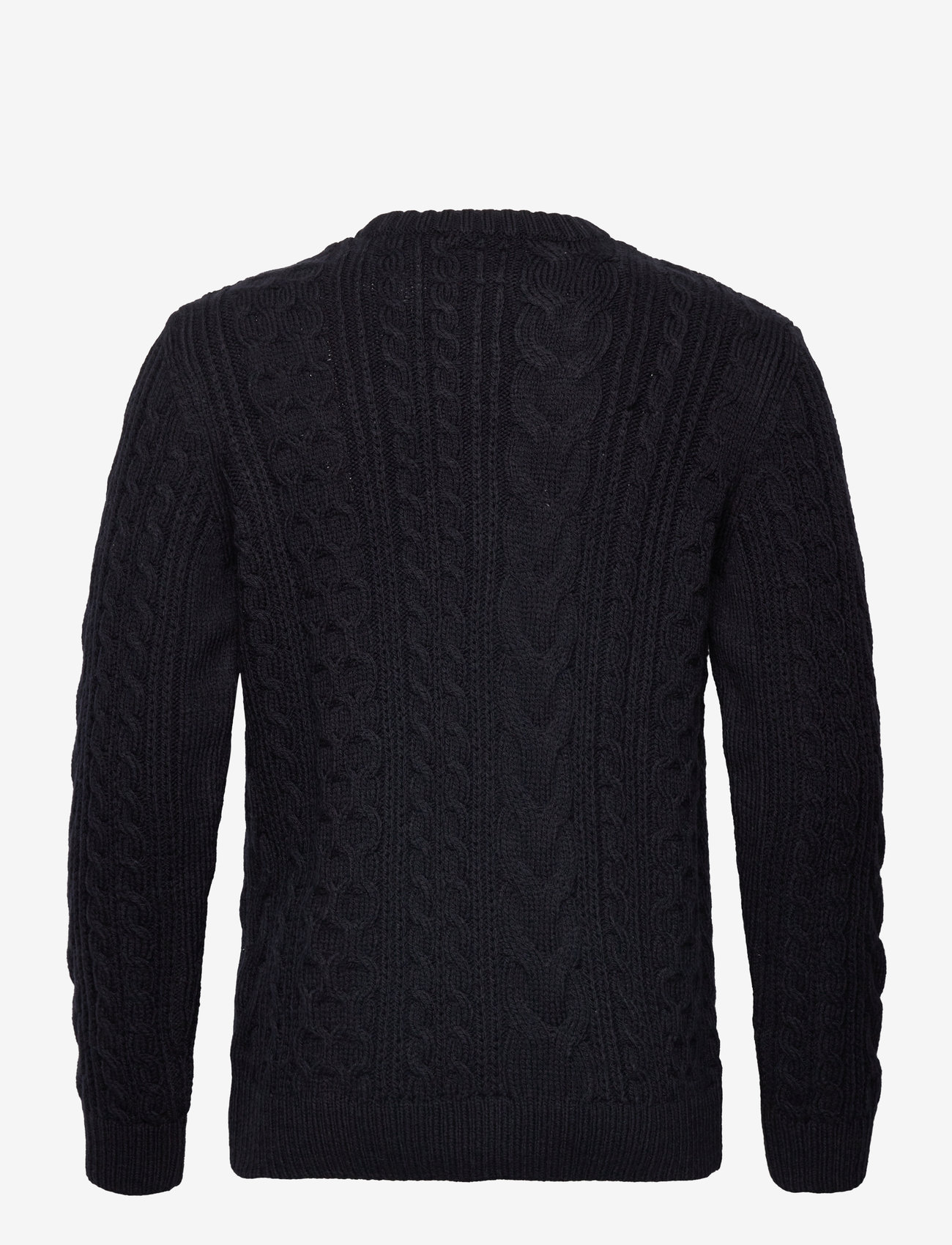 Superdry - JACOB CABLE JUMPER - eclipse navy - 2