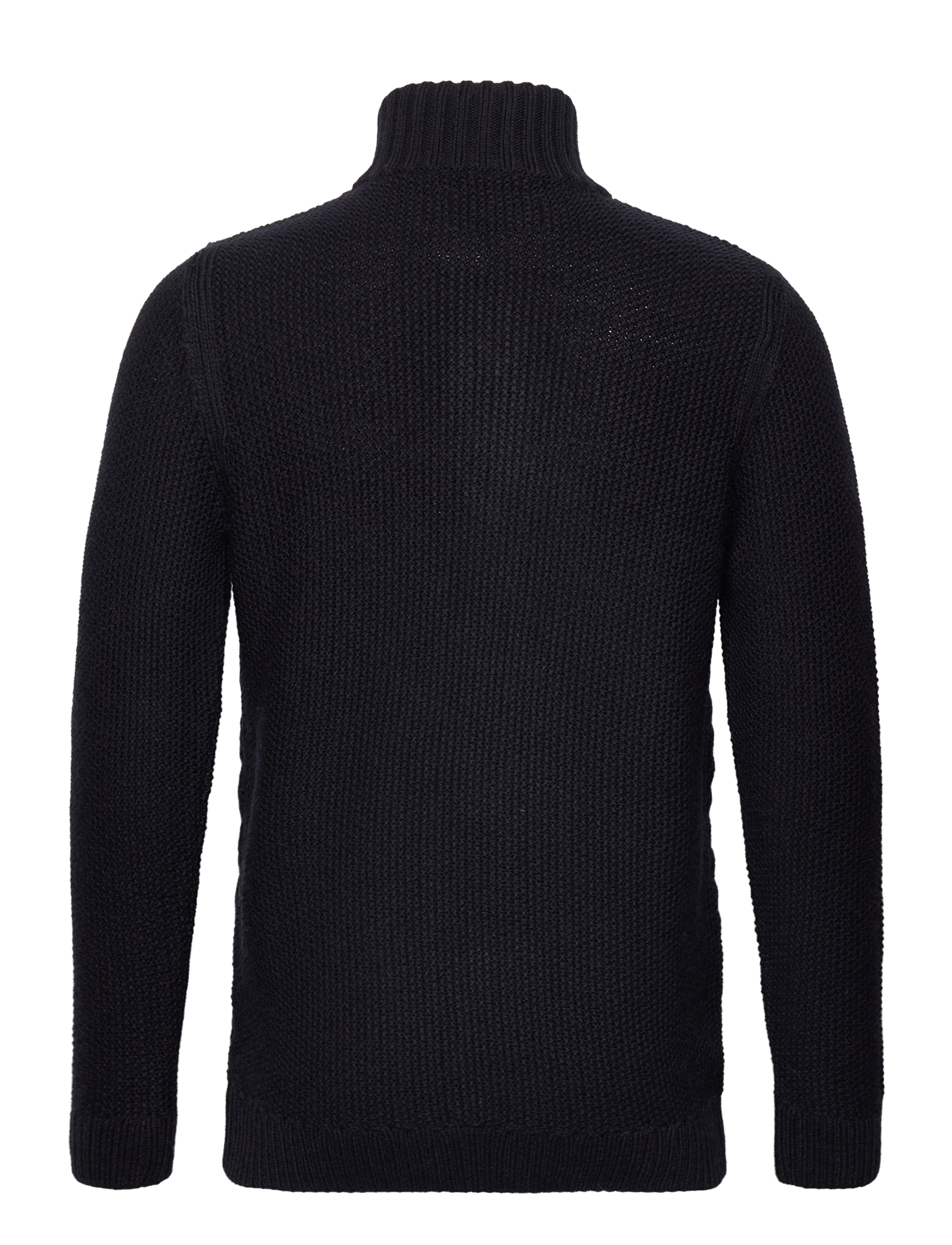 Superdry - JACOB CABLE KNIT HALF ZIP - eclipse navy - 2