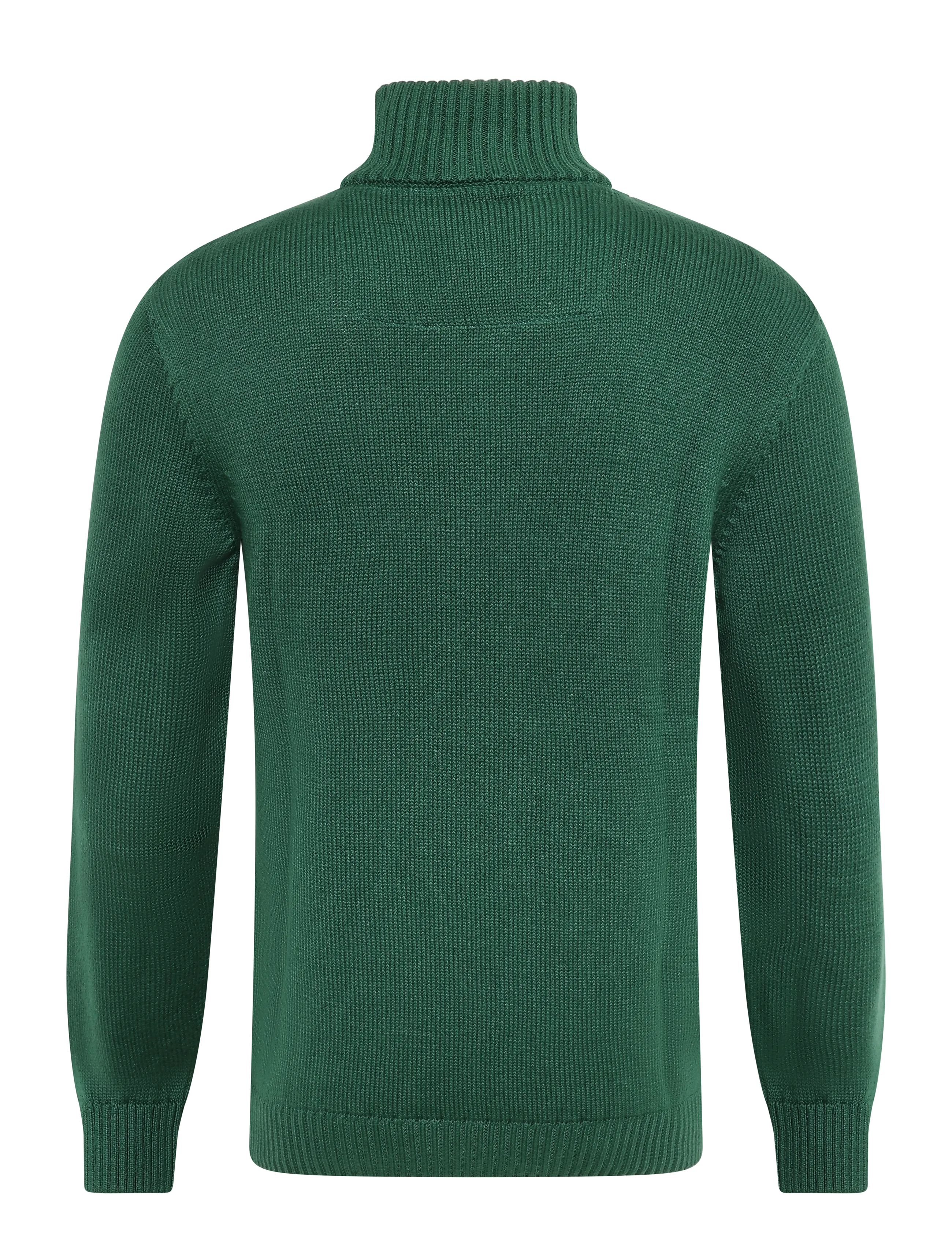 Superdry - COTTON CLASSICS KNIT HENLEY - pullover mit halbem reißverschluss - forest green - 2