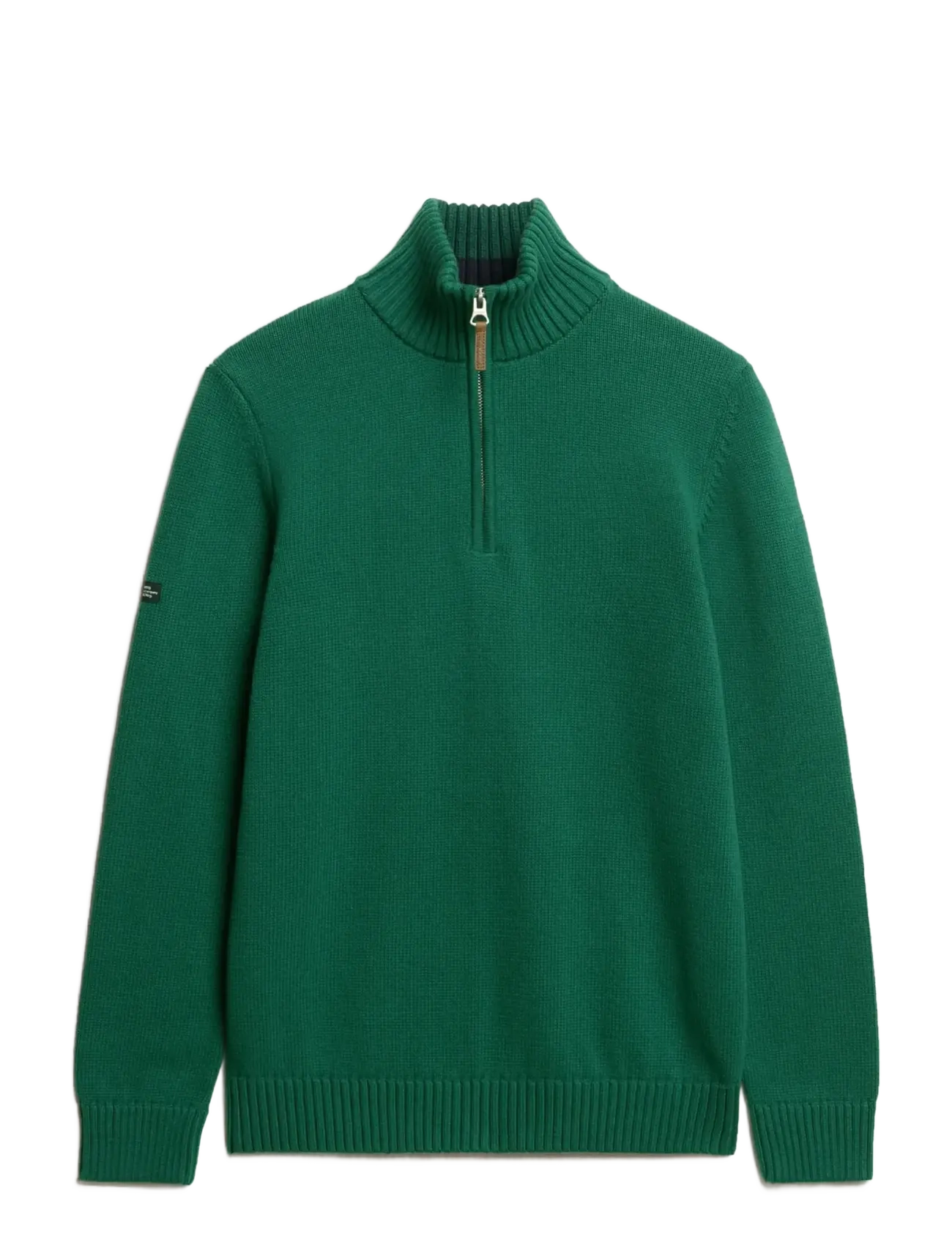 Superdry - COTTON CLASSICS KNIT HENLEY - forest green - 2