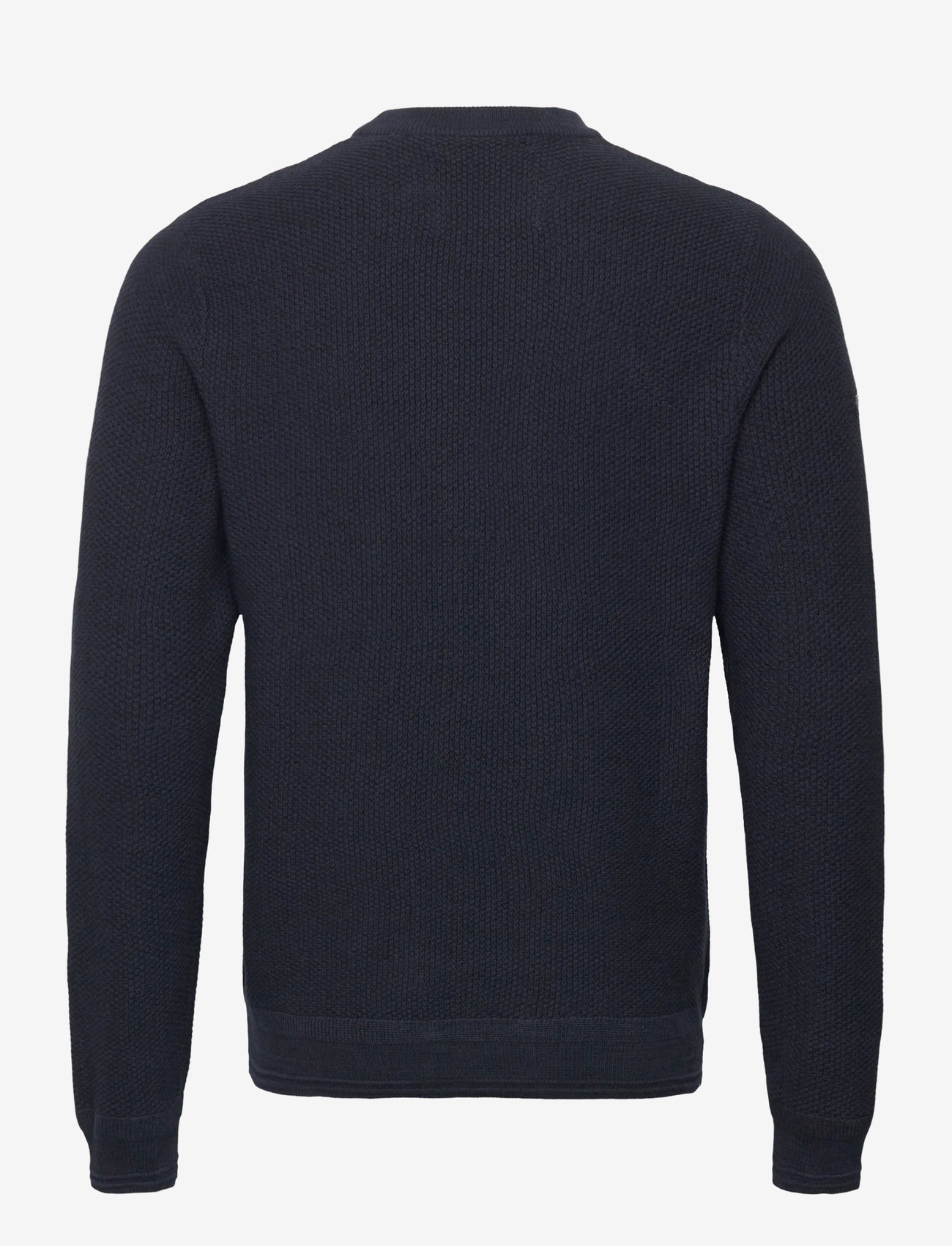 Superdry - LW COTTON TEXTURE JUMPER - rund hals - eclipse navy twist - 2