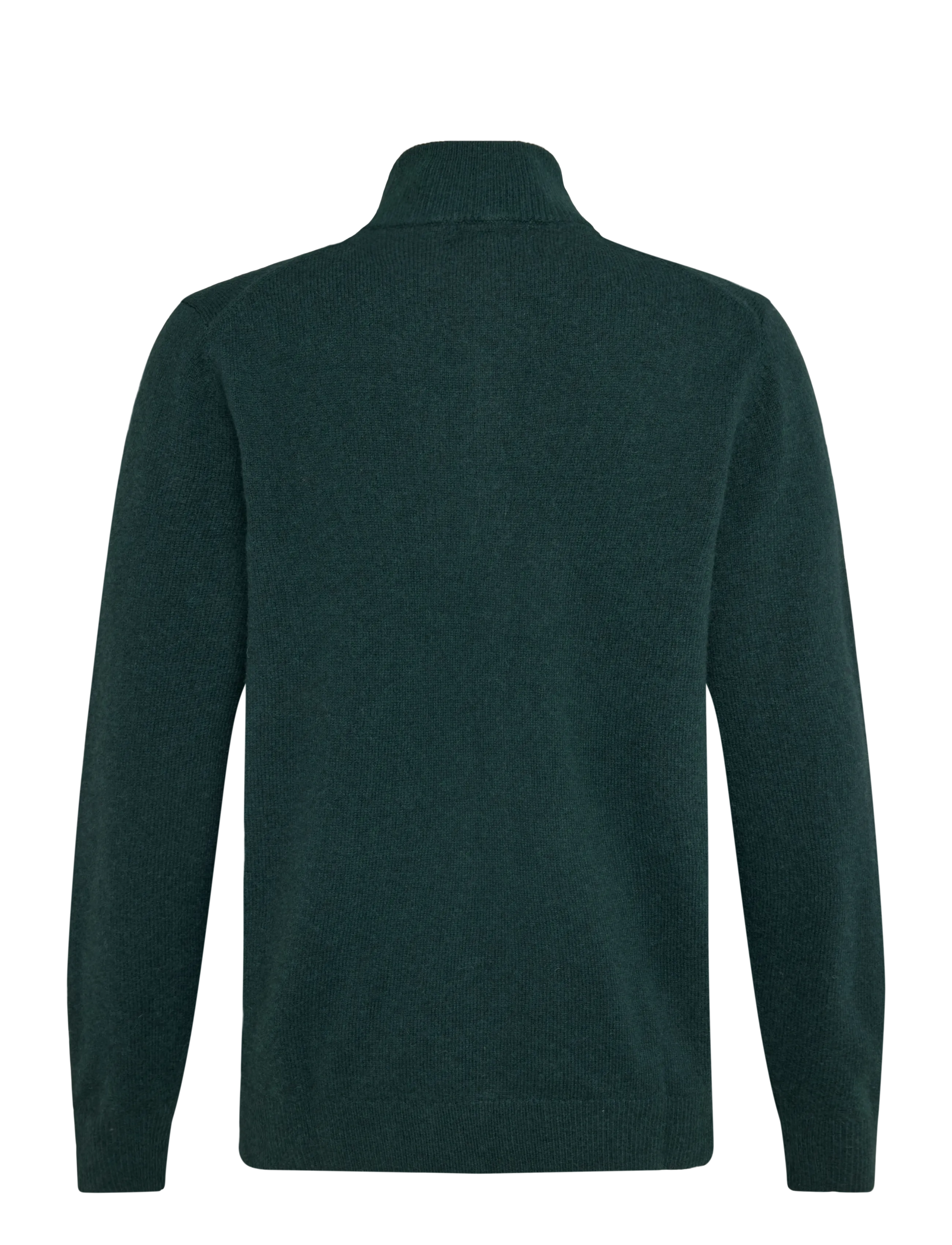 Superdry - WOOL BLEND HALF ZIP JUMPER - poolpika lukuga džemprid - forest green marl - 2