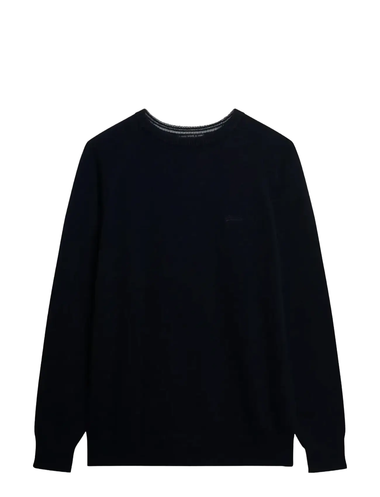 SUPERDRY Wolle Blend Jumper Navy - L - Herren