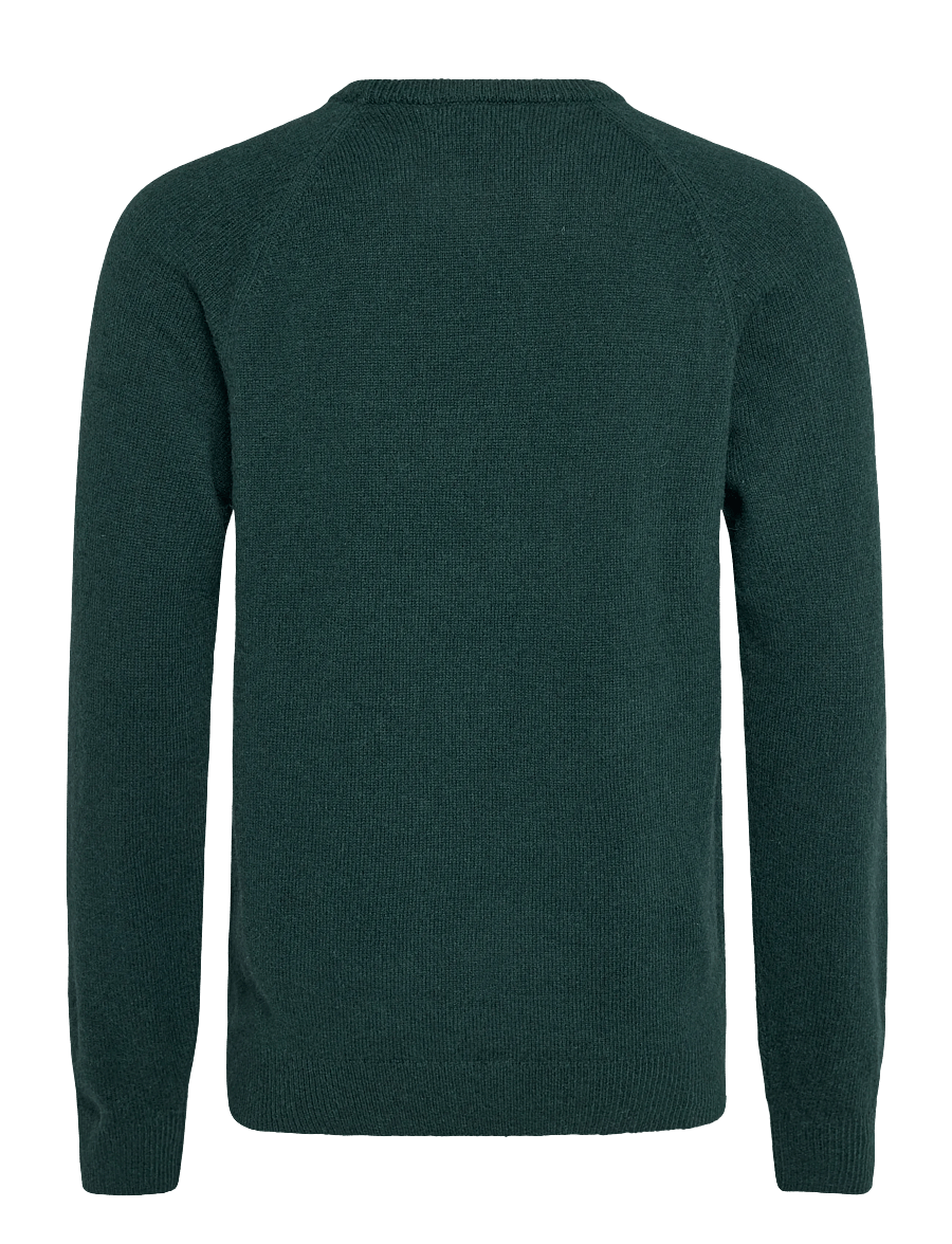 Superdry - WOOL BLEND JUMPER - Ümara kaelusega - forest green marl - 2