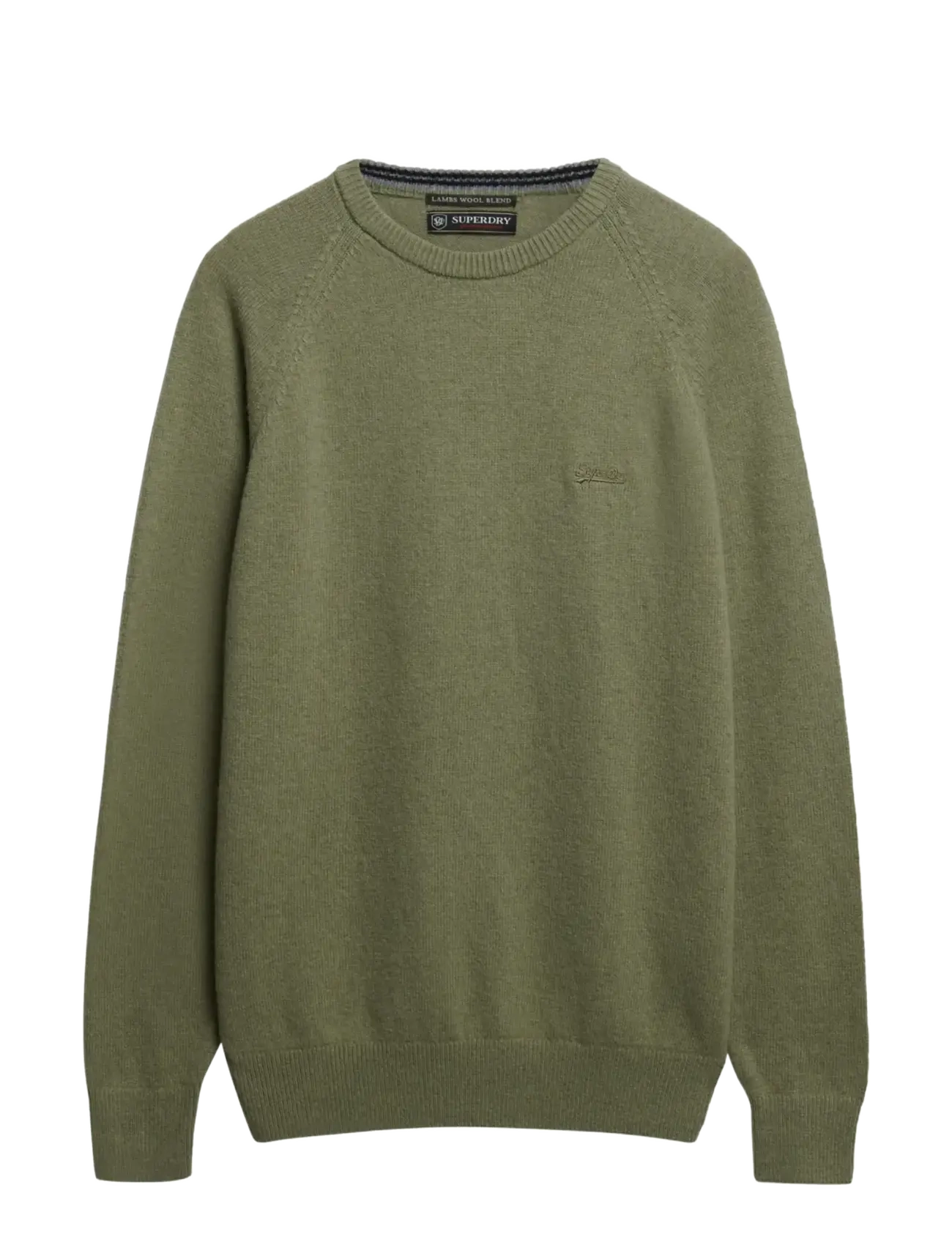 Superdry - WOOL BLEND JUMPER - round necks - light sage - 2
