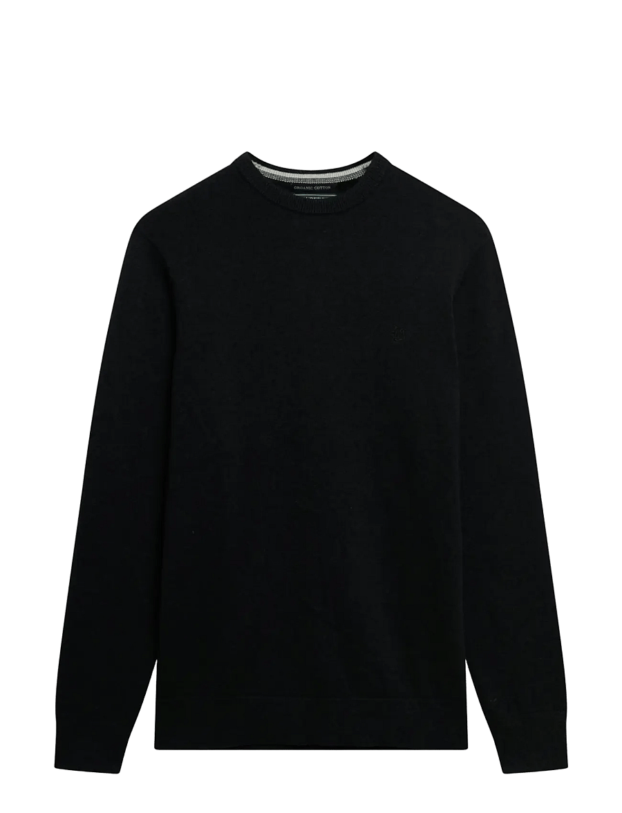 Superdry - ESSENTIALS COTTON JUMPER - rundhals - charcoal marl - 2