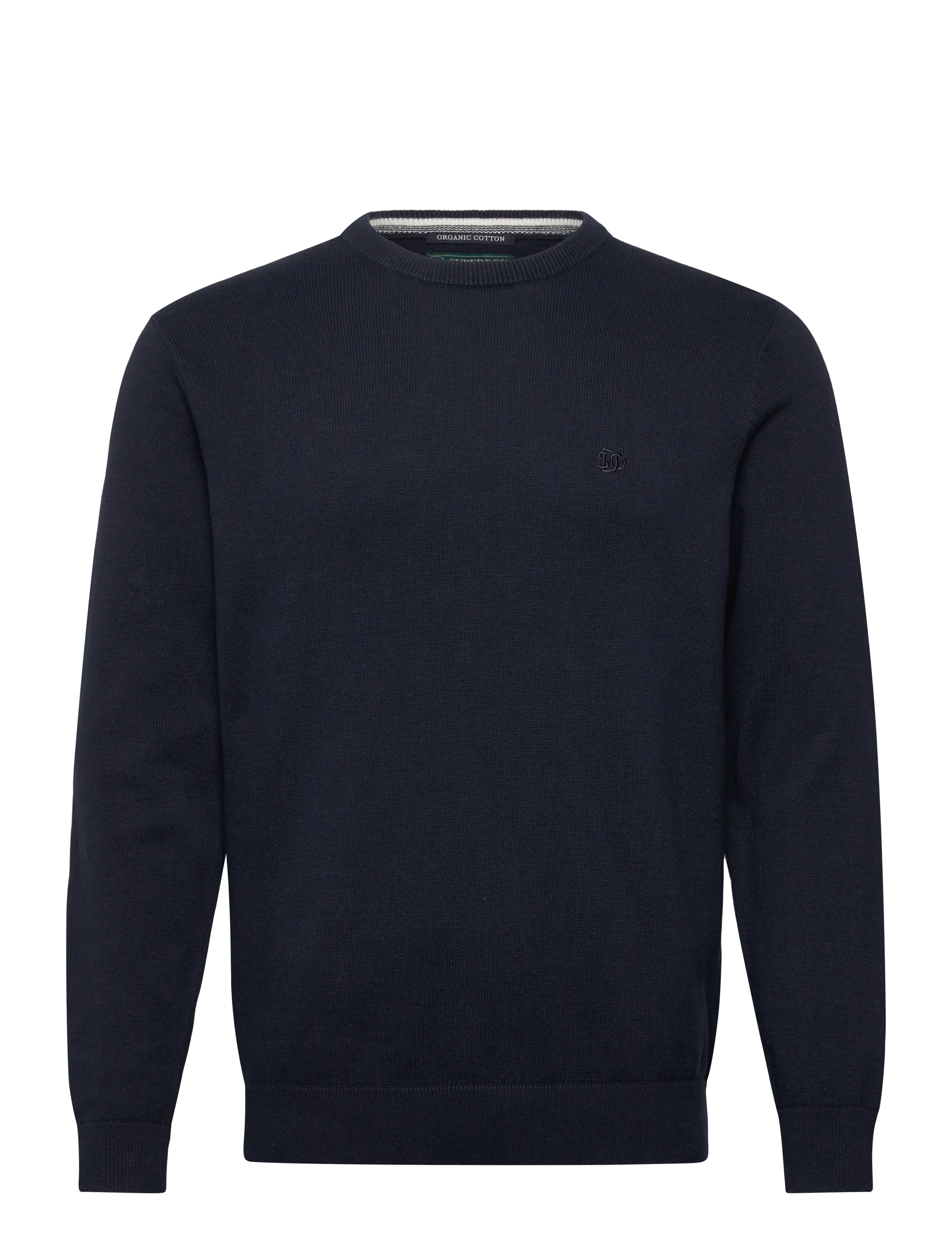 Superdry ESSENTIALS COTTON JUMPER - Riided - ECLIPSE NAVY MARL / navy