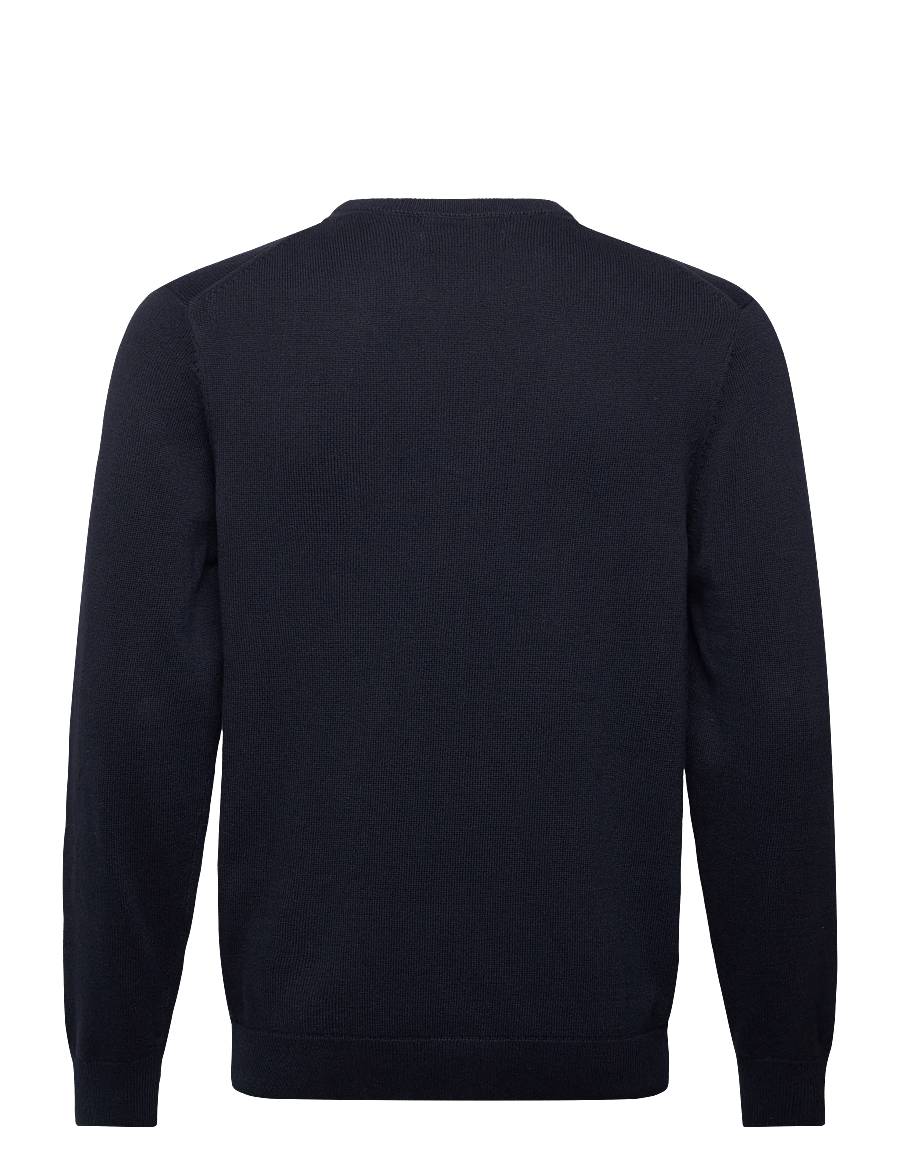 Superdry - ESSENTIALS COTTON JUMPER - rundhals - eclipse navy marl - 2