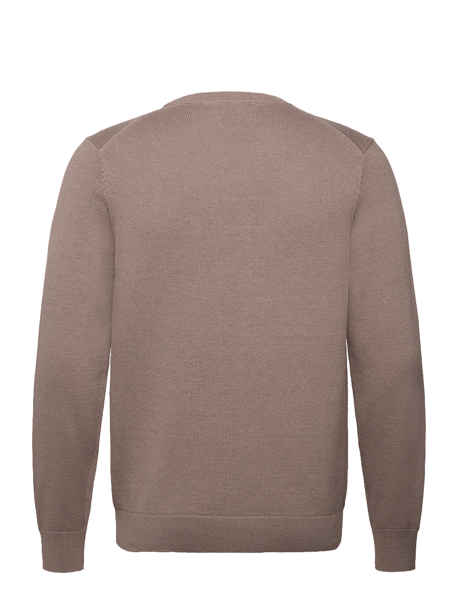 Superdry - ESSENTIALS COTTON JUMPER - round necks - husk brown marl - 2