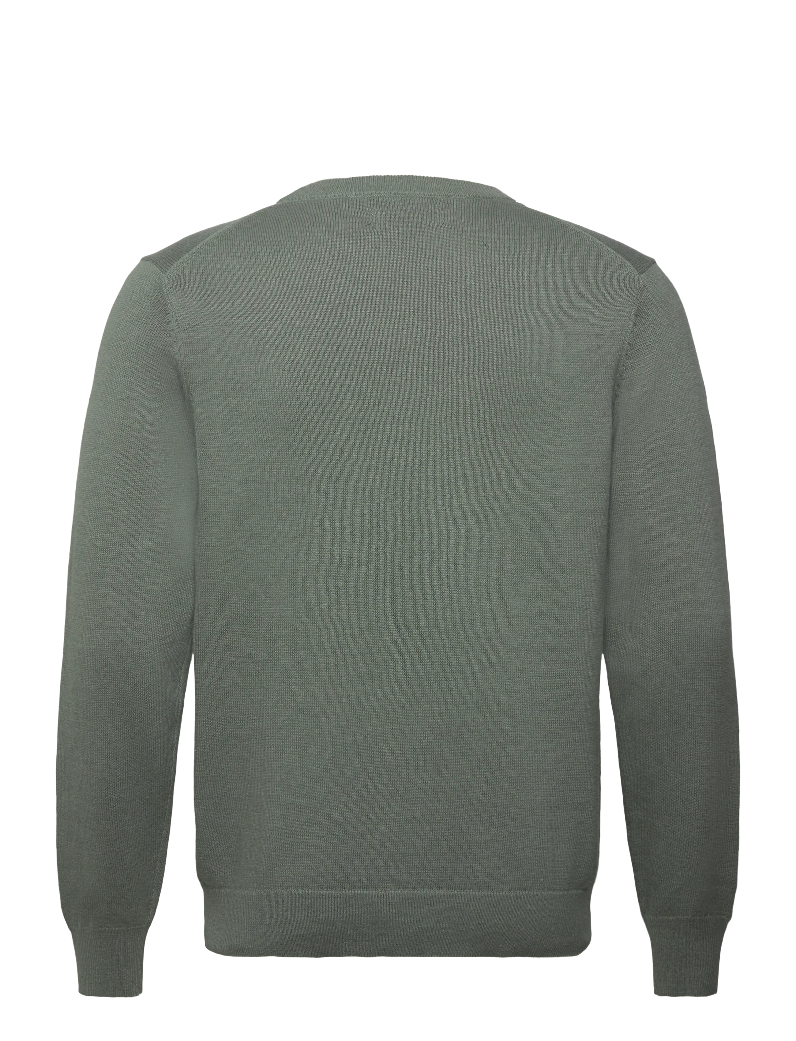 Superdry - ESSENTIALS COTTON JUMPER - tavalised kudumid - lily pad green marl - 2