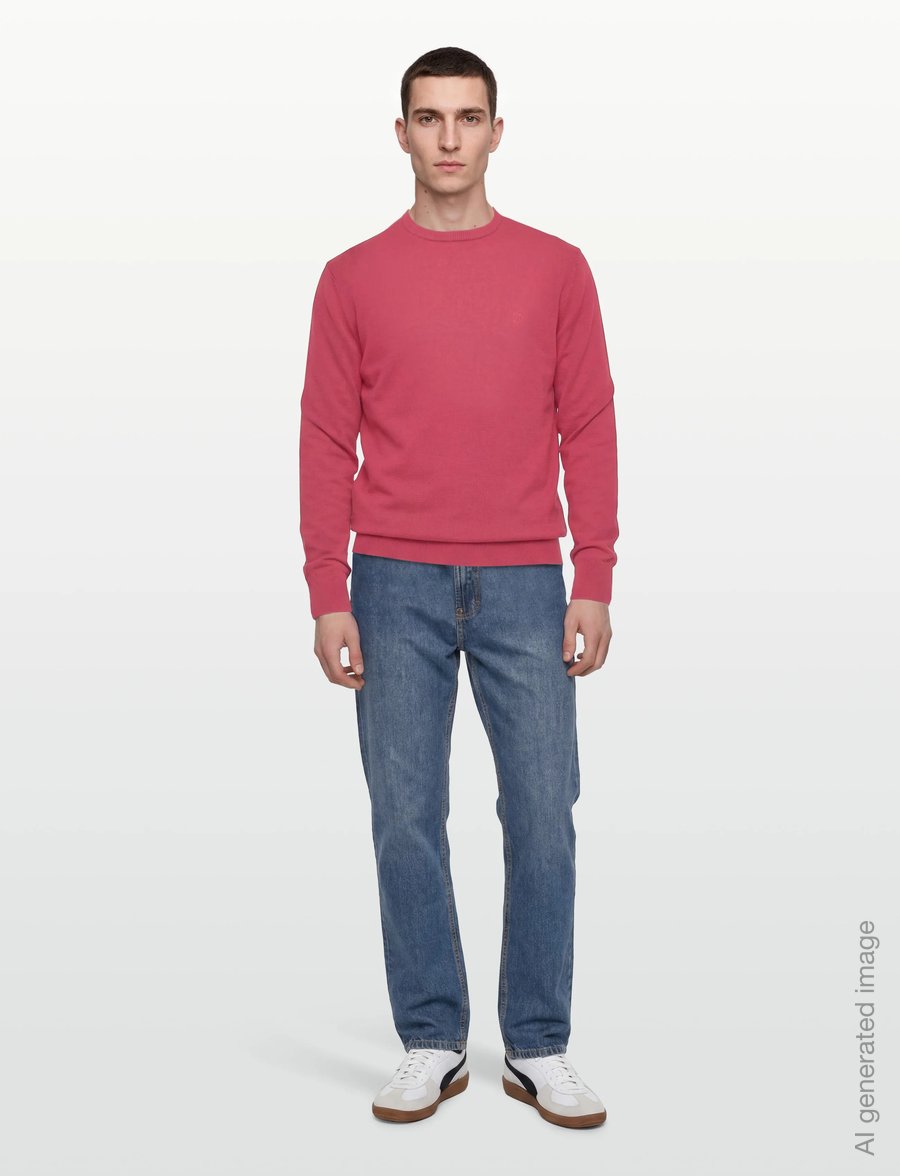 Superdry - ESSENTIALS COTTON JUMPER - rundhals - candy pink - 0