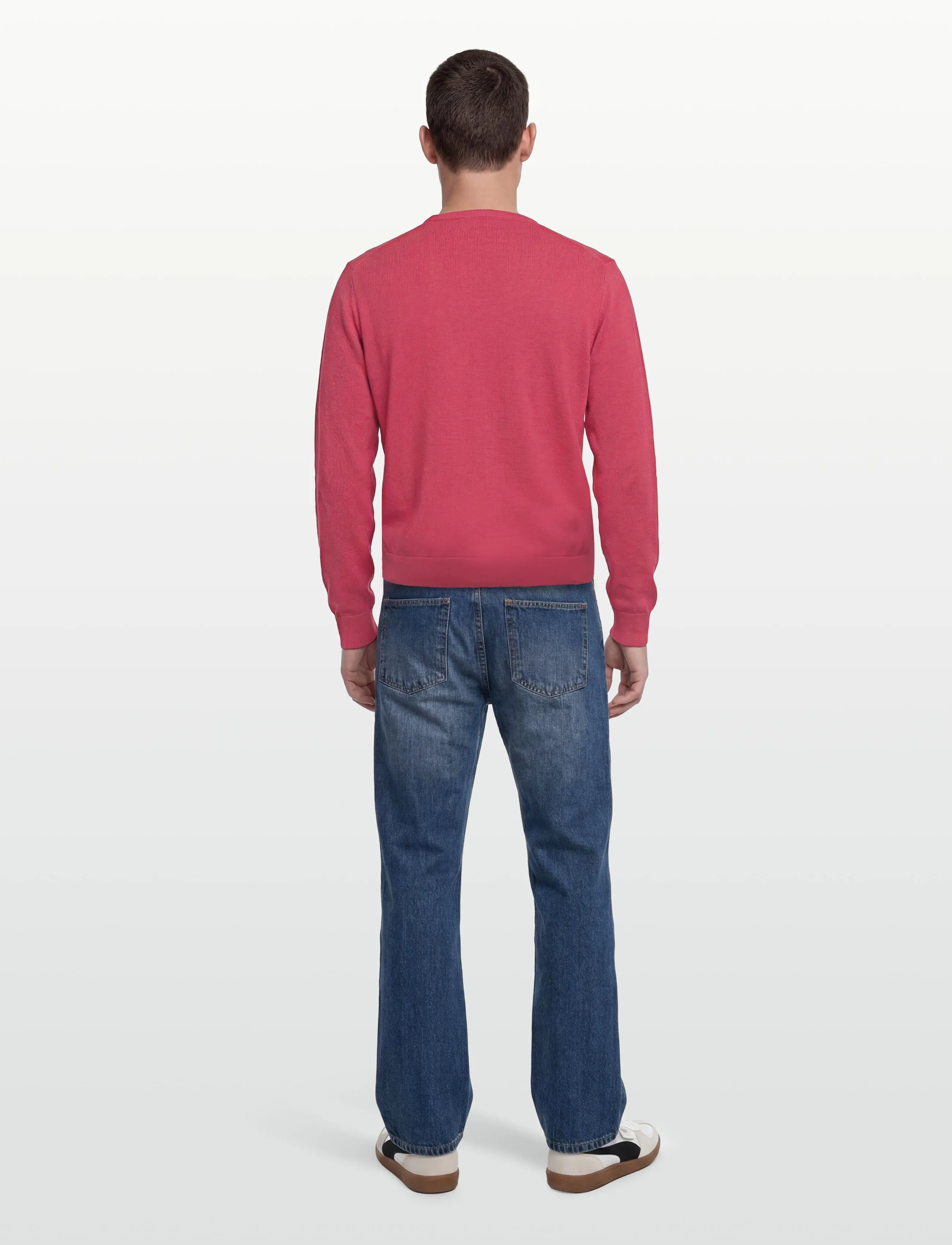 Superdry Essentials Cotton Jumper stickade tröjor herr – bild 3