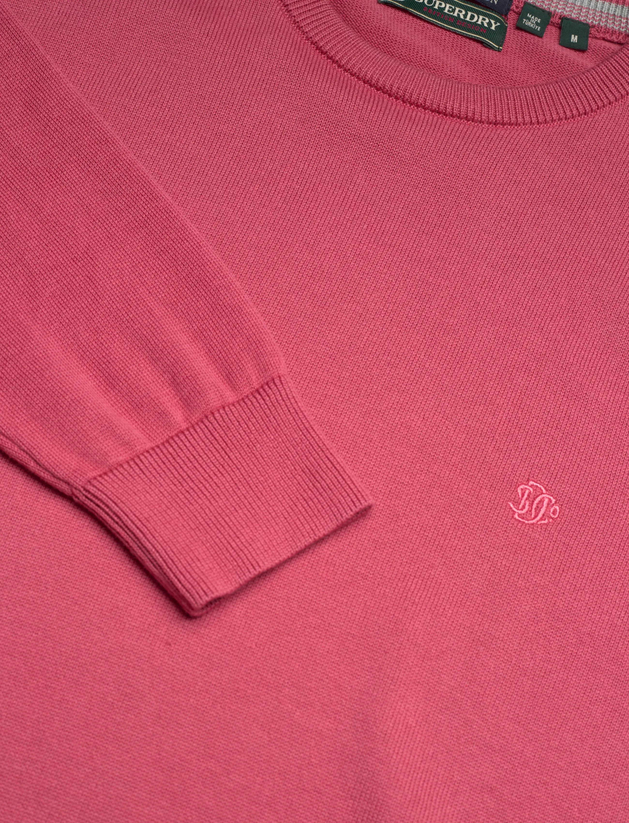 Superdry - ESSENTIALS COTTON JUMPER - rundhals - candy pink - 5