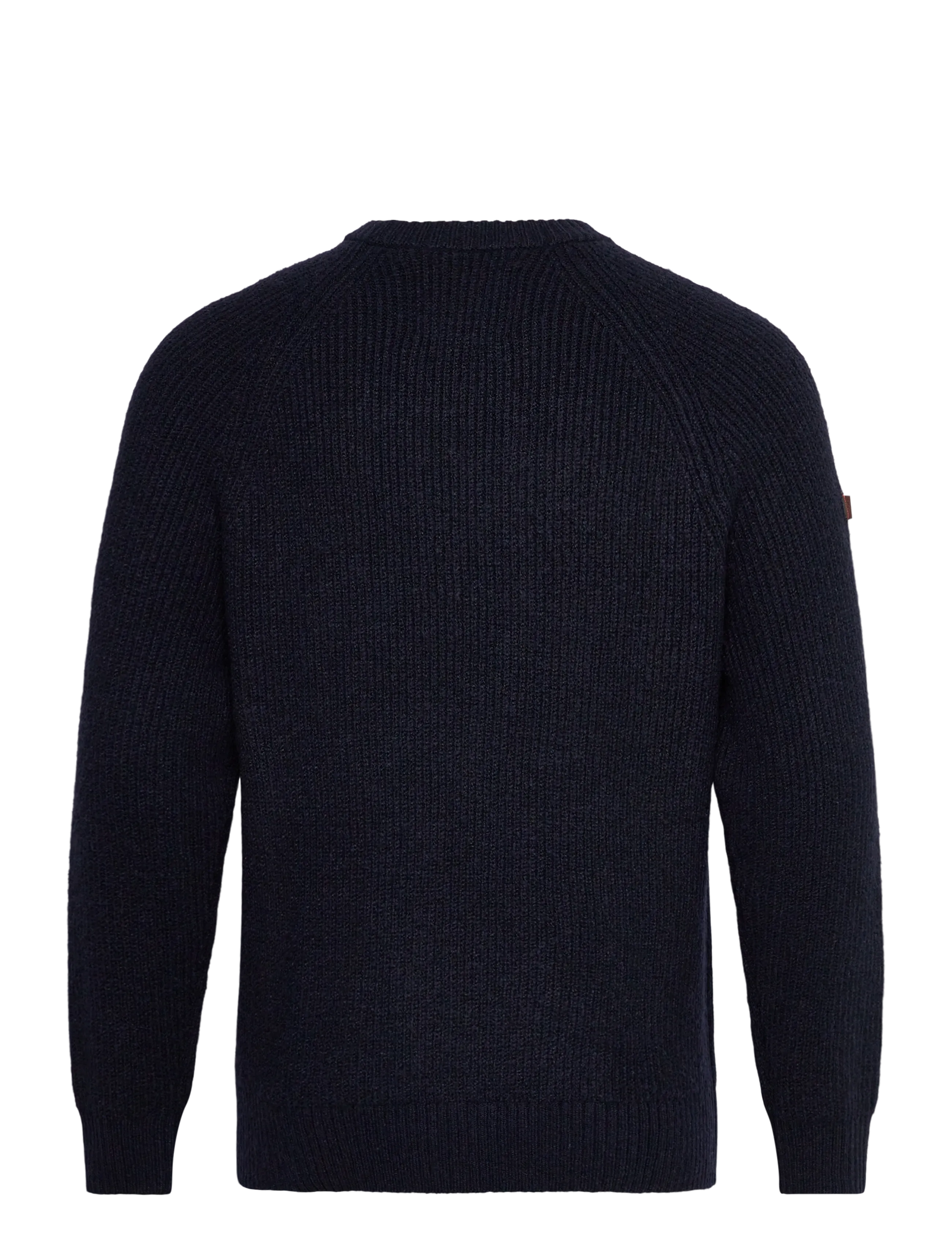 Superdry - CHUNKY RAGLAN JUMPER - rundhals - eclipse navy - 2