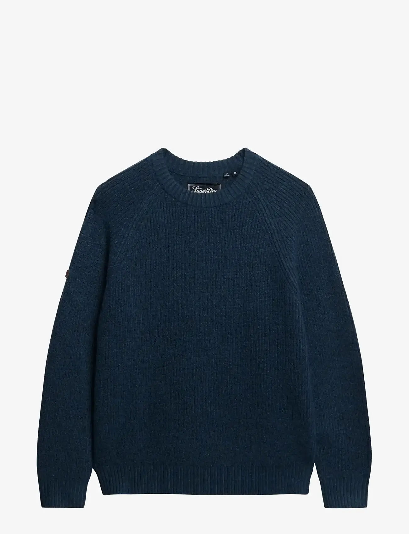 Superdry - CHUNKY RAGLAN JUMPER - rund hals - ink - 1