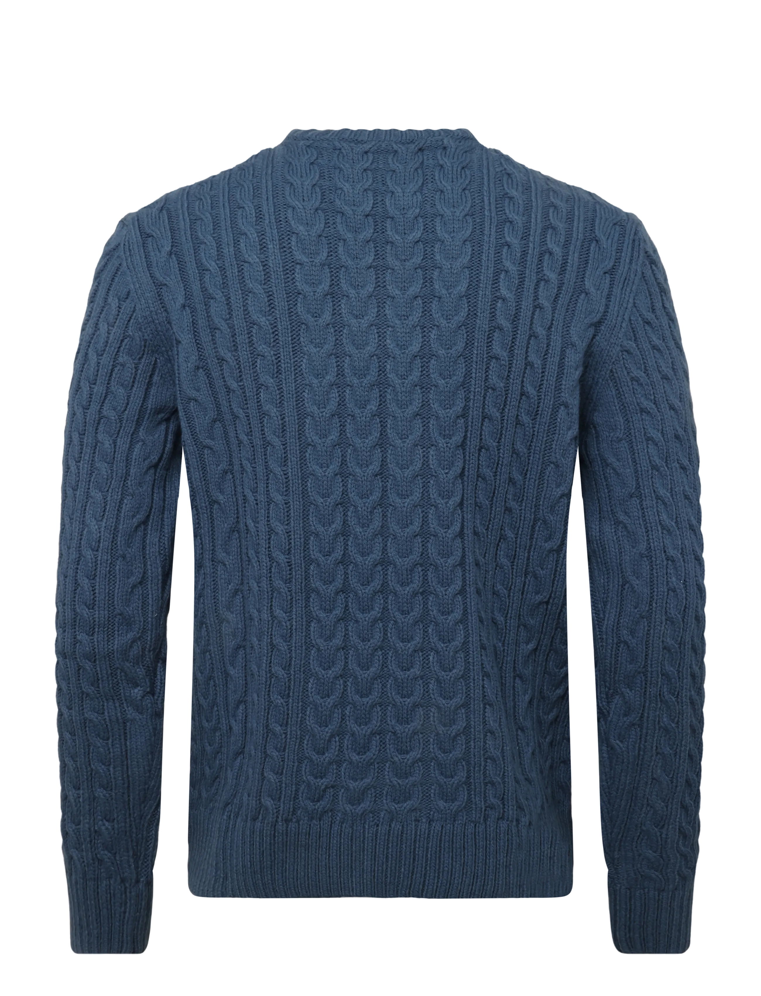Superdry - JACOB CABLE JUMPER - rundhals - coast blue - 2