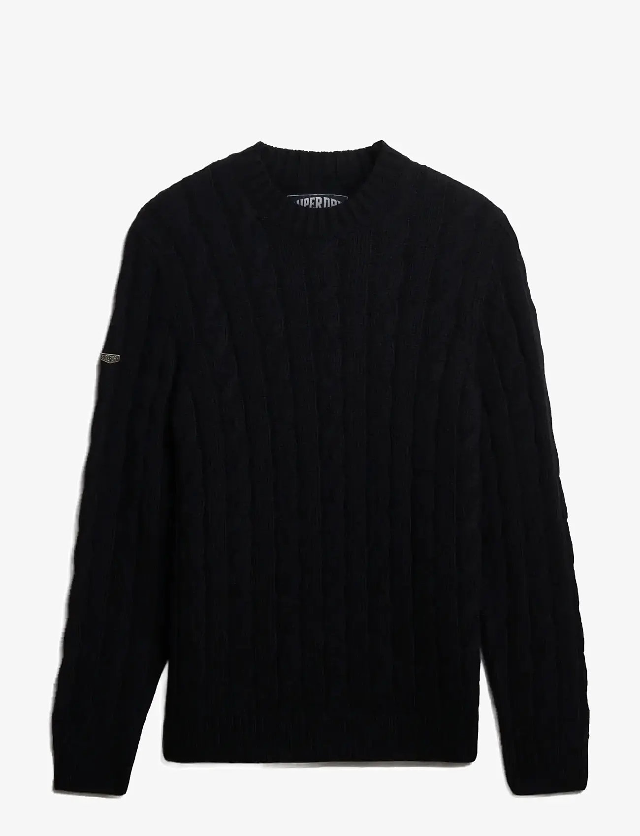 Superdry - JACOB CABLE JUMPER - rund hals - eclipse navy - 1
