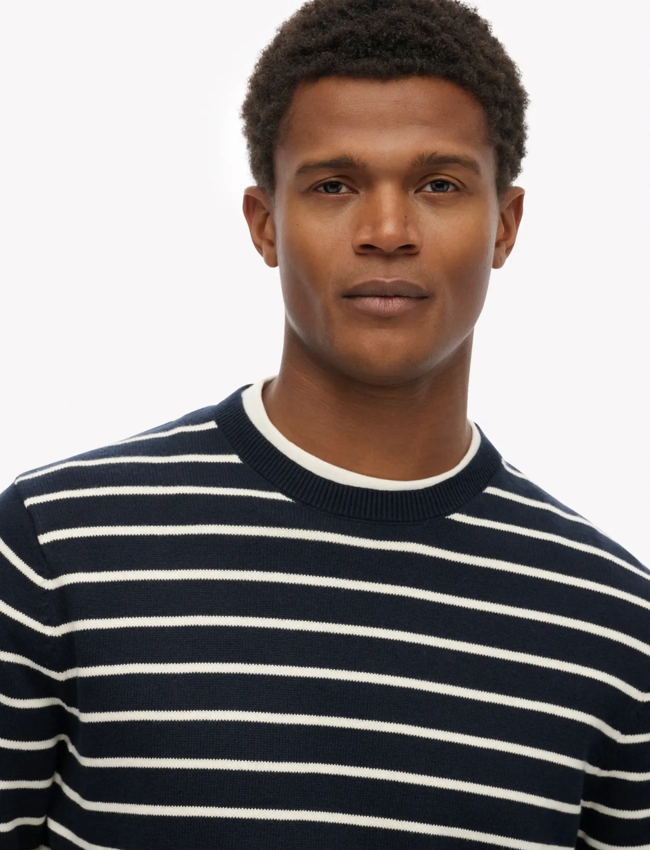Superdry - MERCHANT BRETON JUMPER - rundhals - navy breton stripe - 3