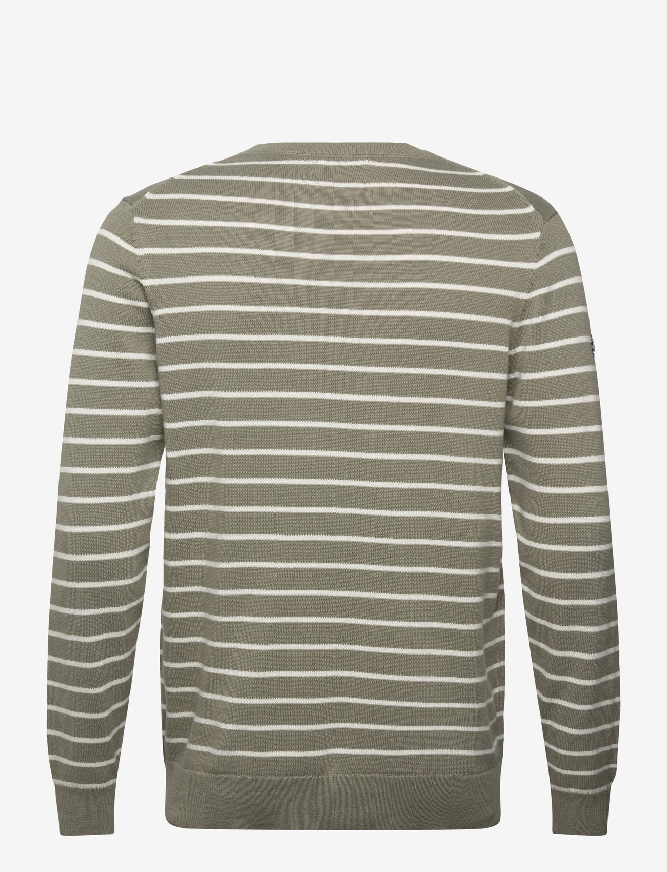 Superdry - MERCHANT BRETON JUMPER - rund hals - olive breton stripe - 2