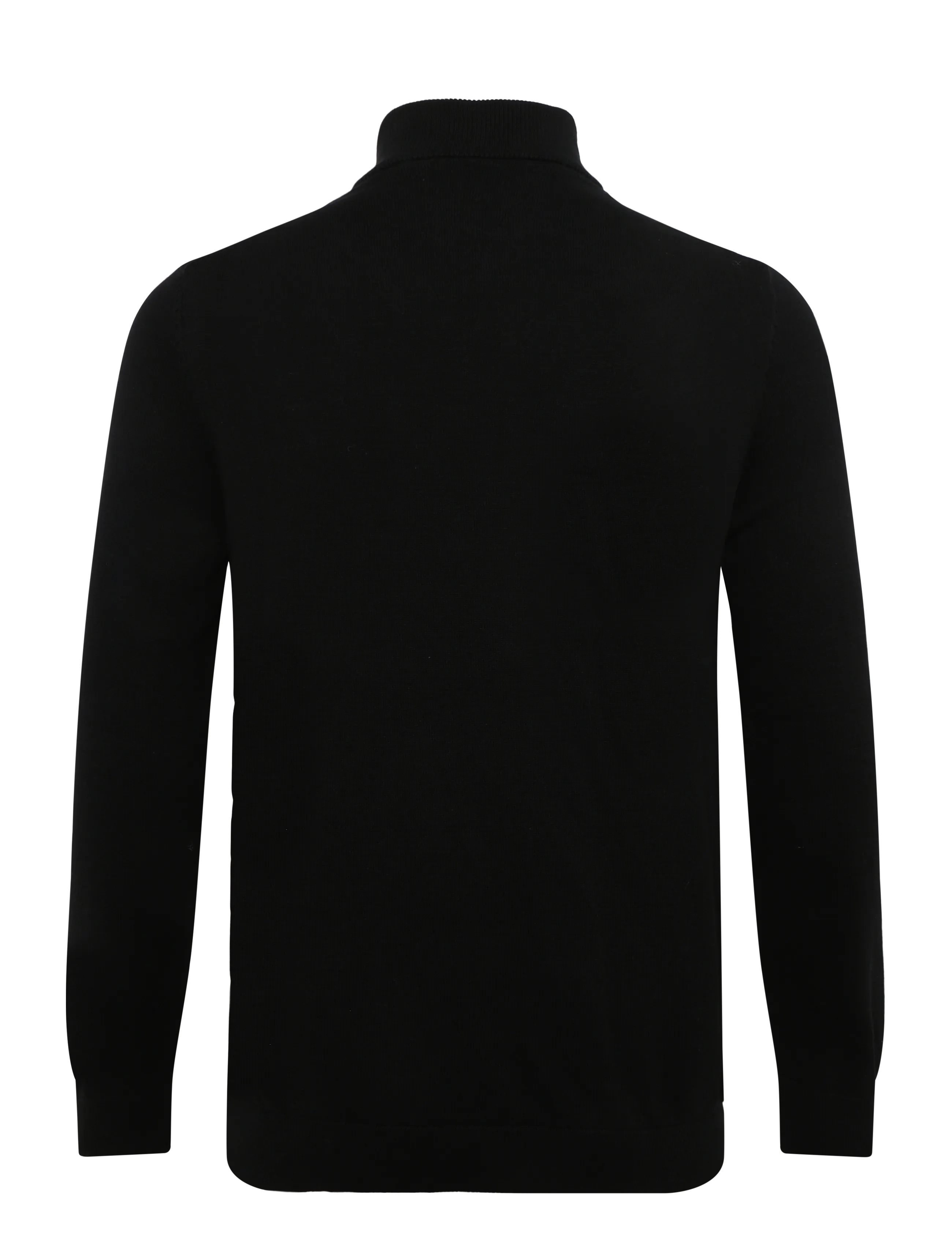 Superdry - PREP ESSENTIAL COTTON HALF ZIP - half zip-tröjor - black - 2