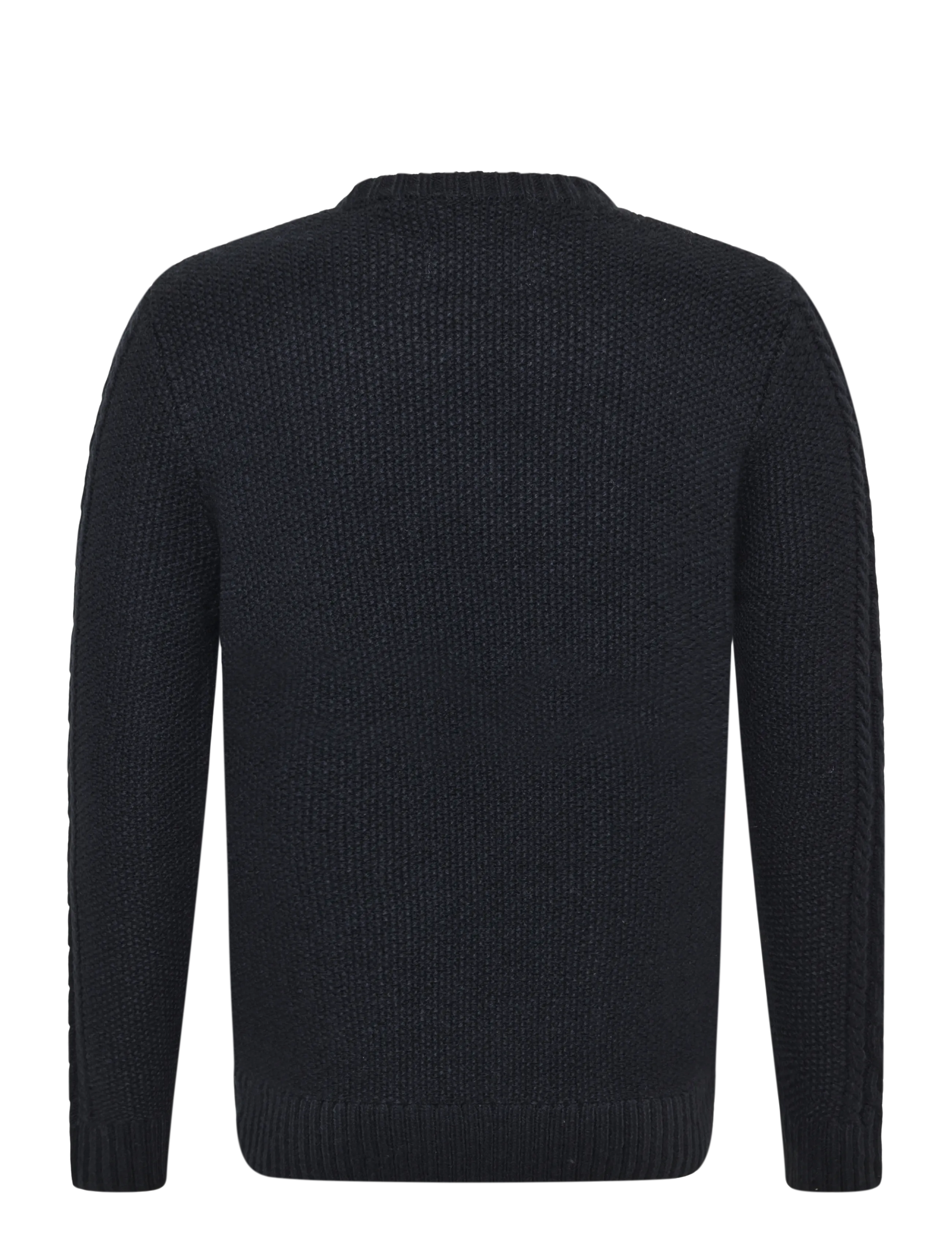 Superdry - JACOB CABLE JUMPER - round necks - eclipse navy - 2