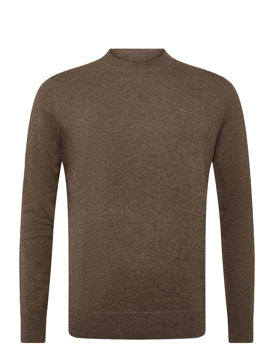 Superdry - ESSENTIAL LW WOOL BLEND JUMPER - rundhals - biscuit brown marl - 1