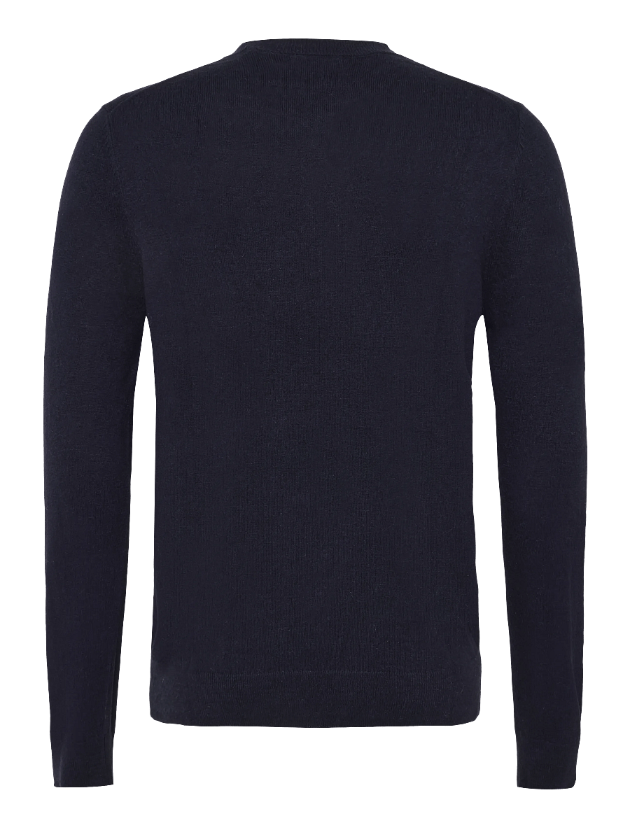 Superdry - ESSENTIAL LW WOOL BLEND JUMPER - rundhalsad - deepest navy - 2