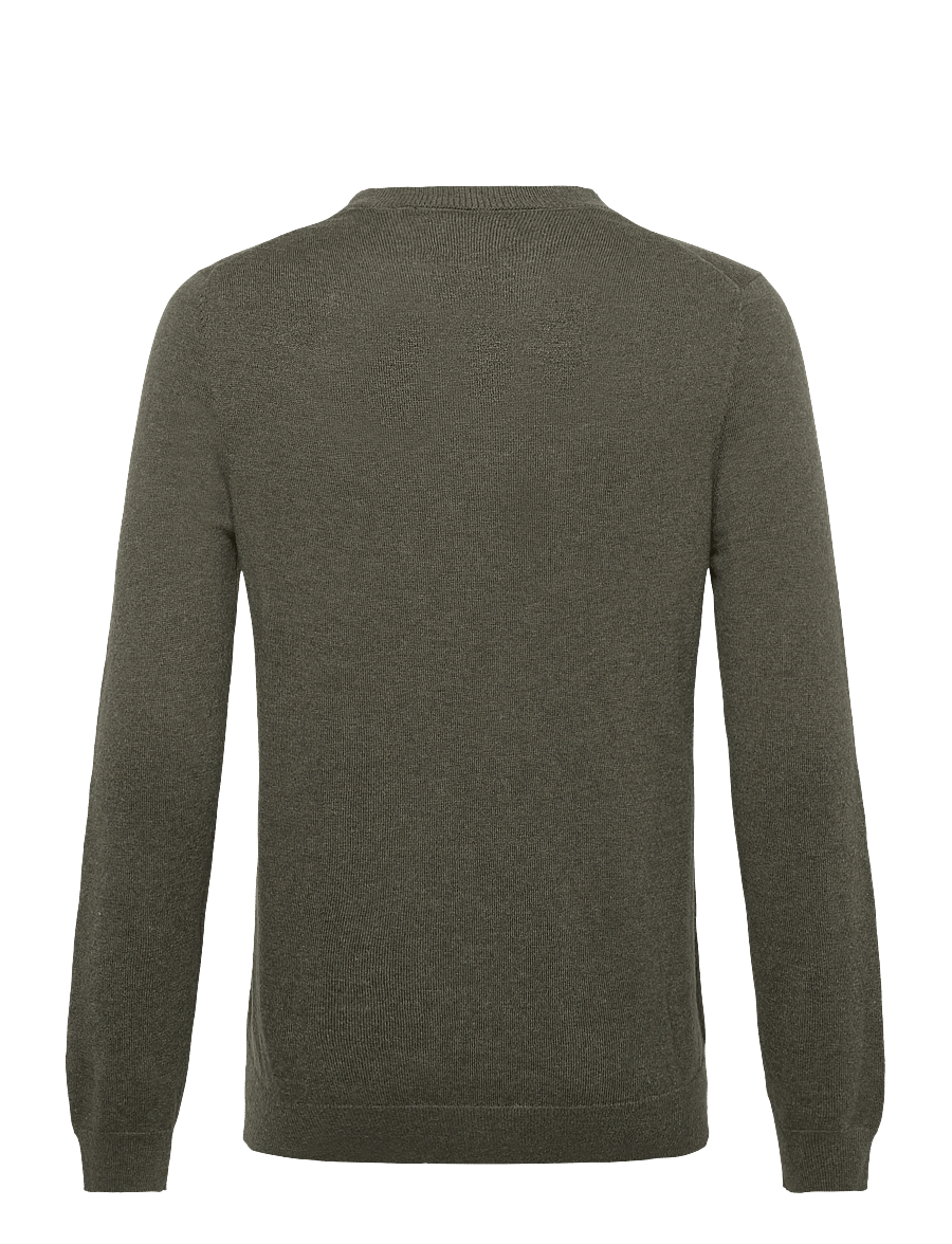 Superdry - ESSENTIAL LW WOOL BLEND JUMPER - rund hals - lichen green marl - 2