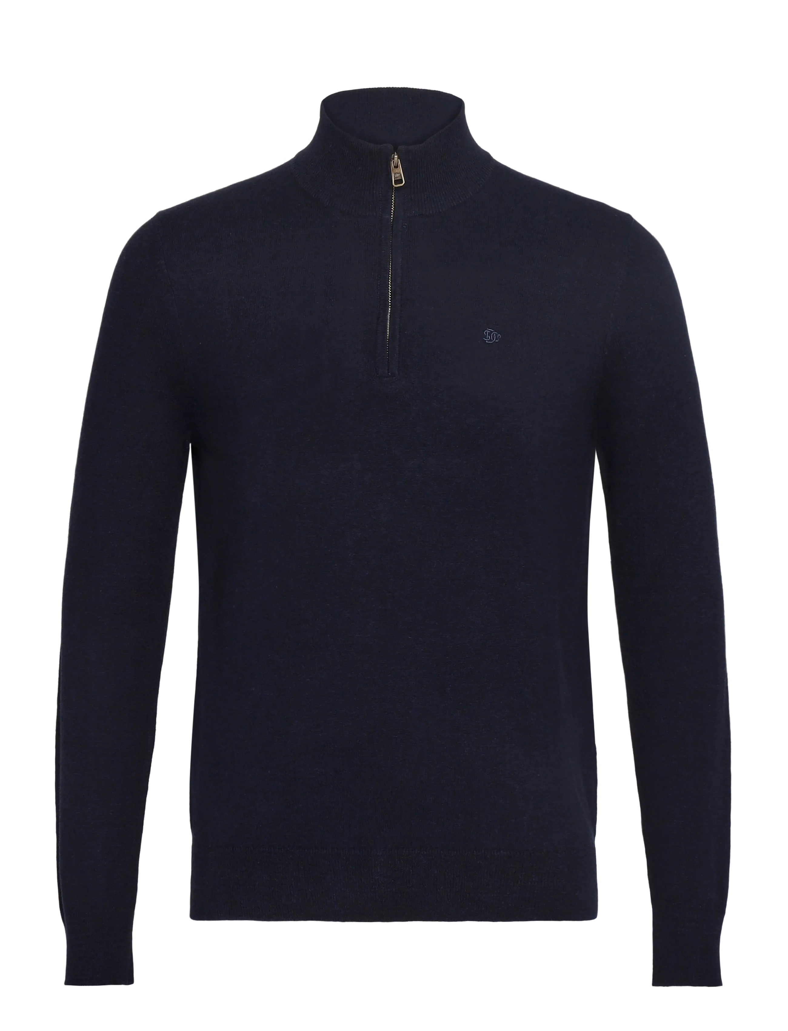 Superdry ESS LW WOOL BLEND 1/2 ZIP - Kudumid - DEEPEST NAVY / navy
