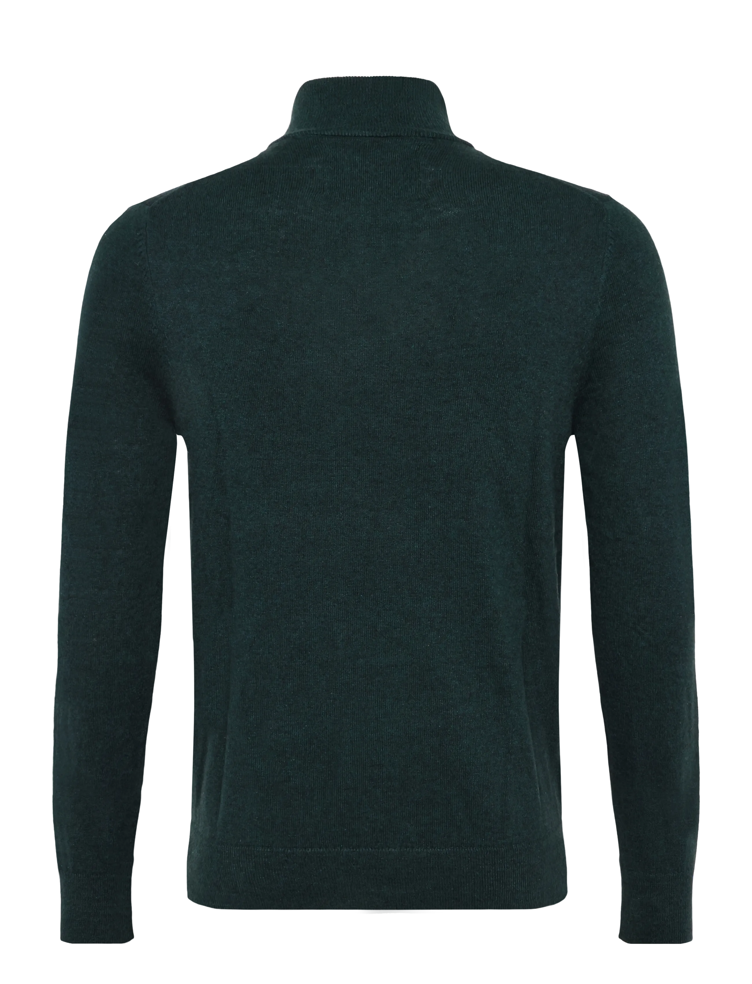 Superdry - ESS LW WOOL BLEND 1/2 ZIP - half zip jumpers - deep pine green - 2