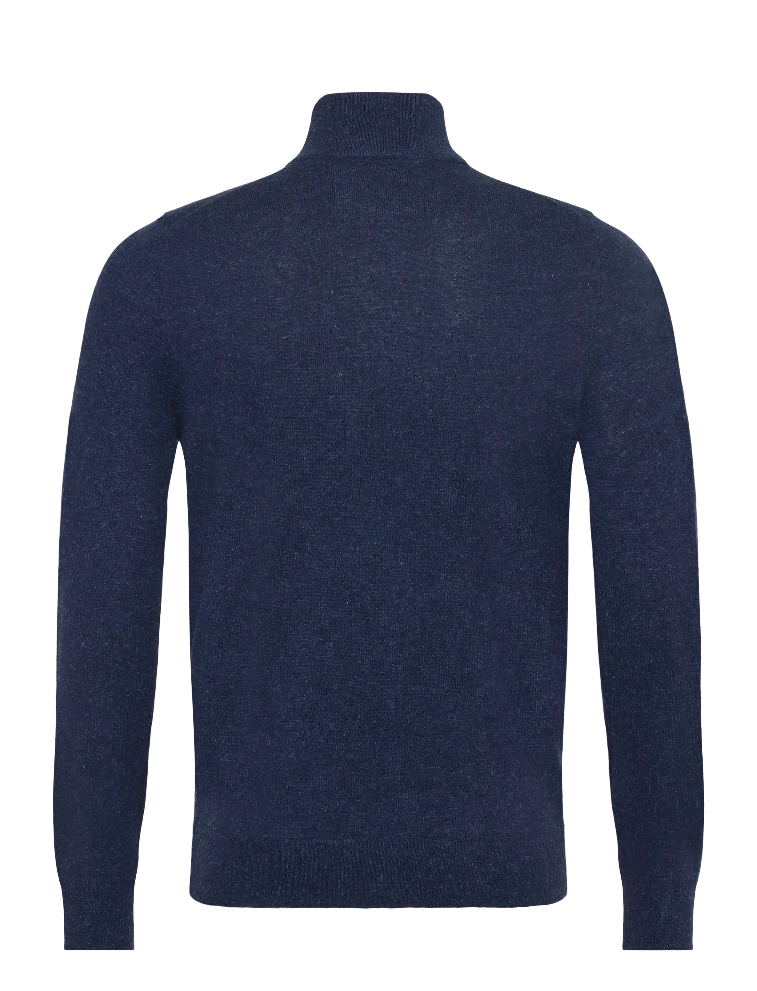 Superdry - ESS LW WOOL BLEND 1/2 ZIP - half zip jumpers - rich navy marl - 2