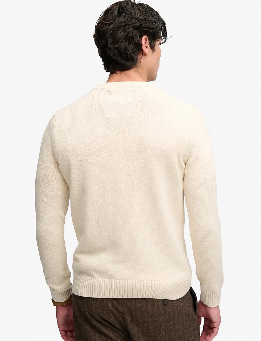 Superdry - APPLIQUE GRAPHIC JUMPER - rundhalsad - rainy day grey - 2