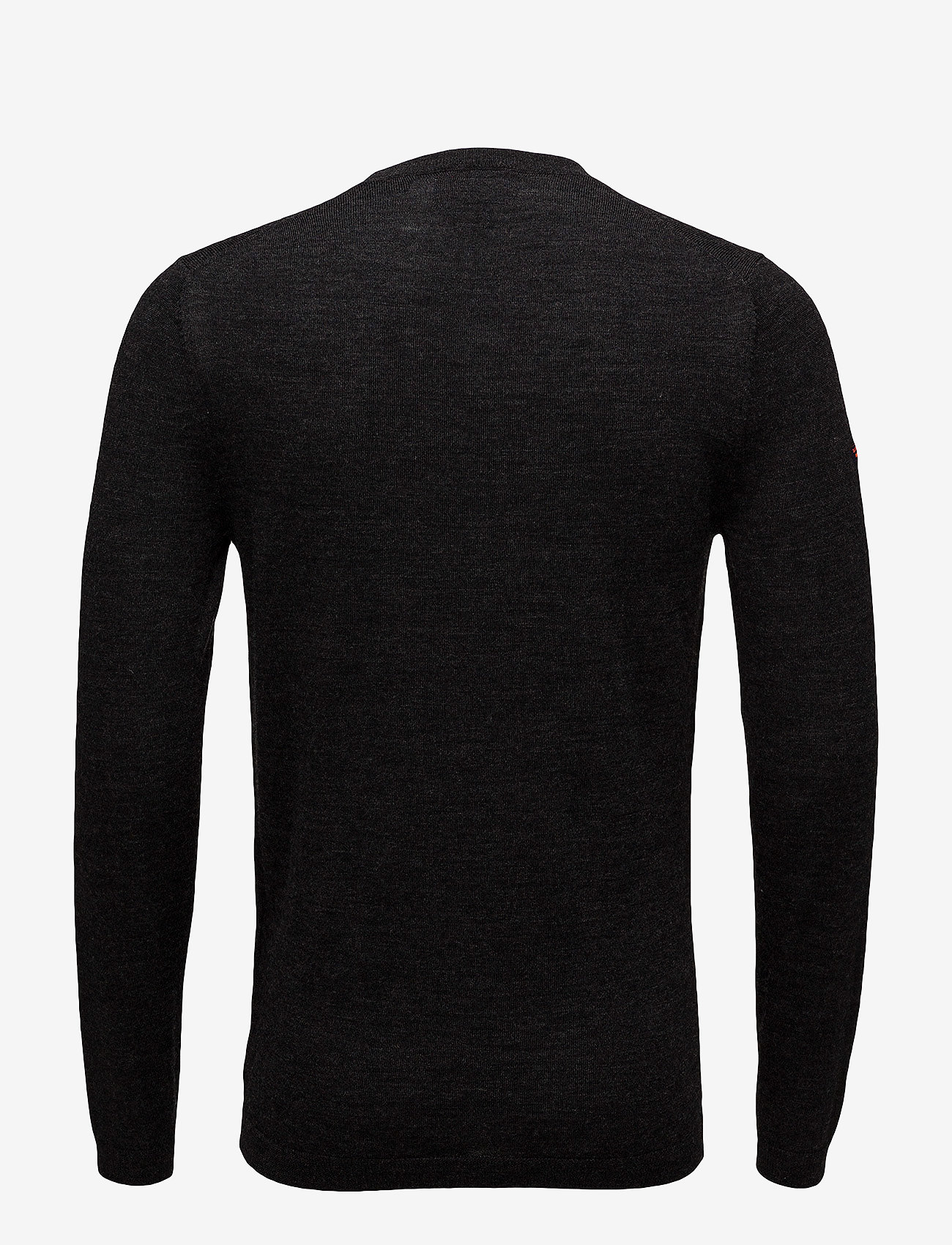 Superdry - MERINO CREW - dark charcoal - 1