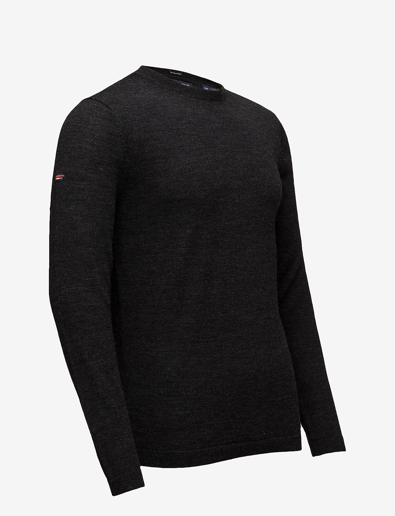 Superdry - MERINO CREW - dark charcoal - 2