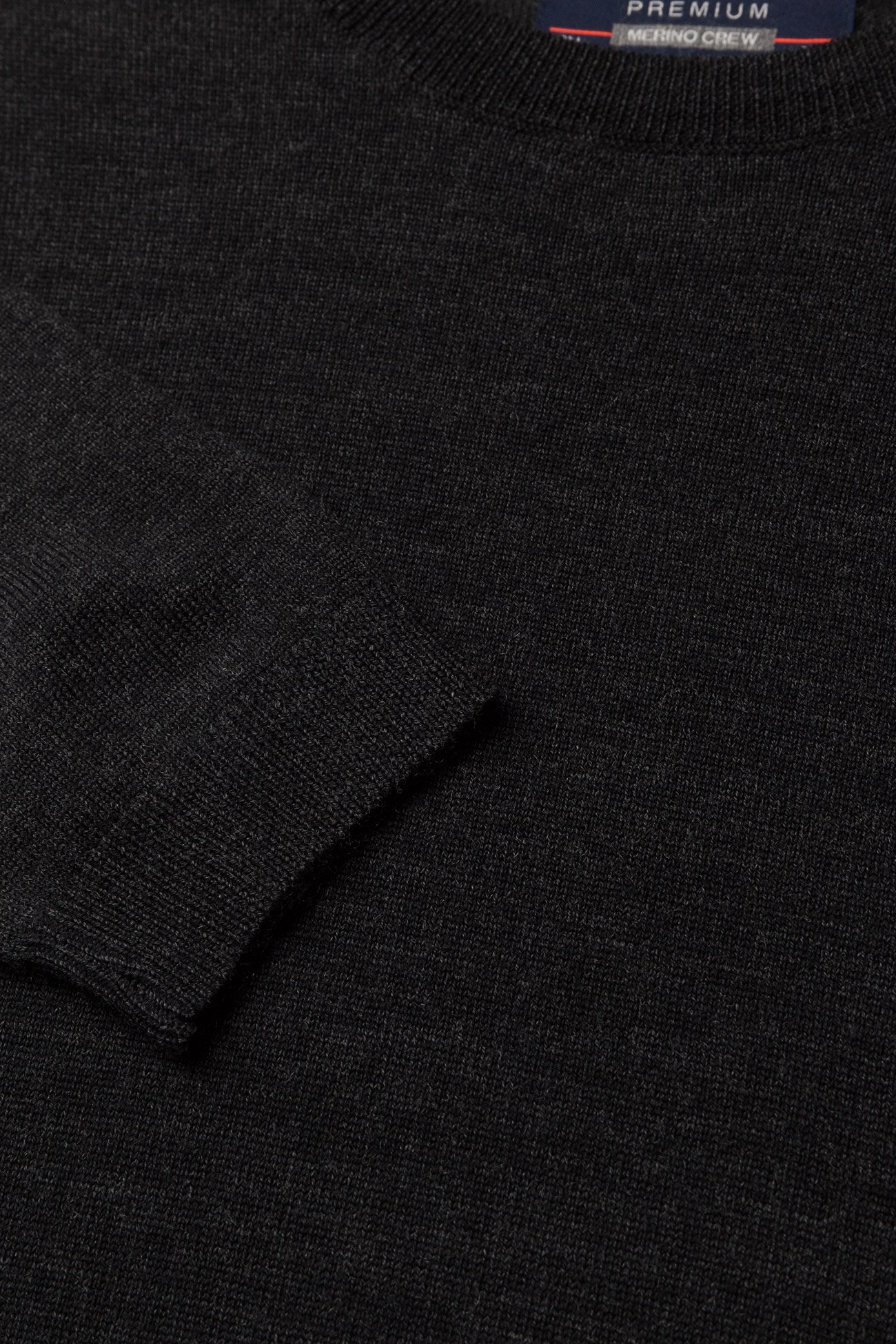 Superdry - MERINO CREW - dark charcoal - 3