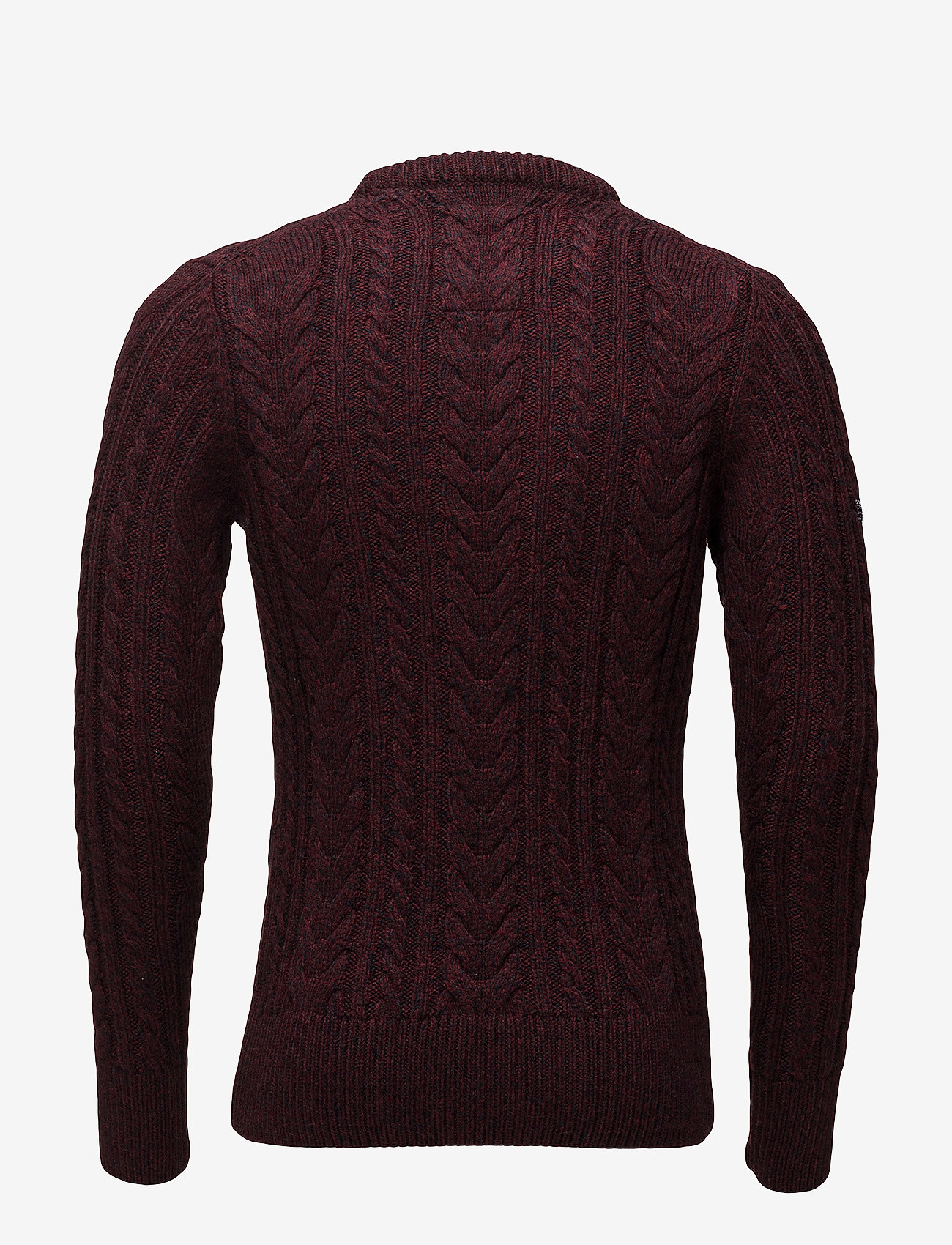 Superdry - JACOB HERITAGE CREW - burgundy twist - 1
