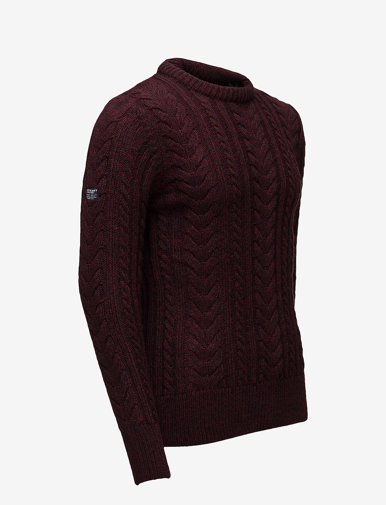 Superdry - JACOB HERITAGE CREW - burgundy twist - 2