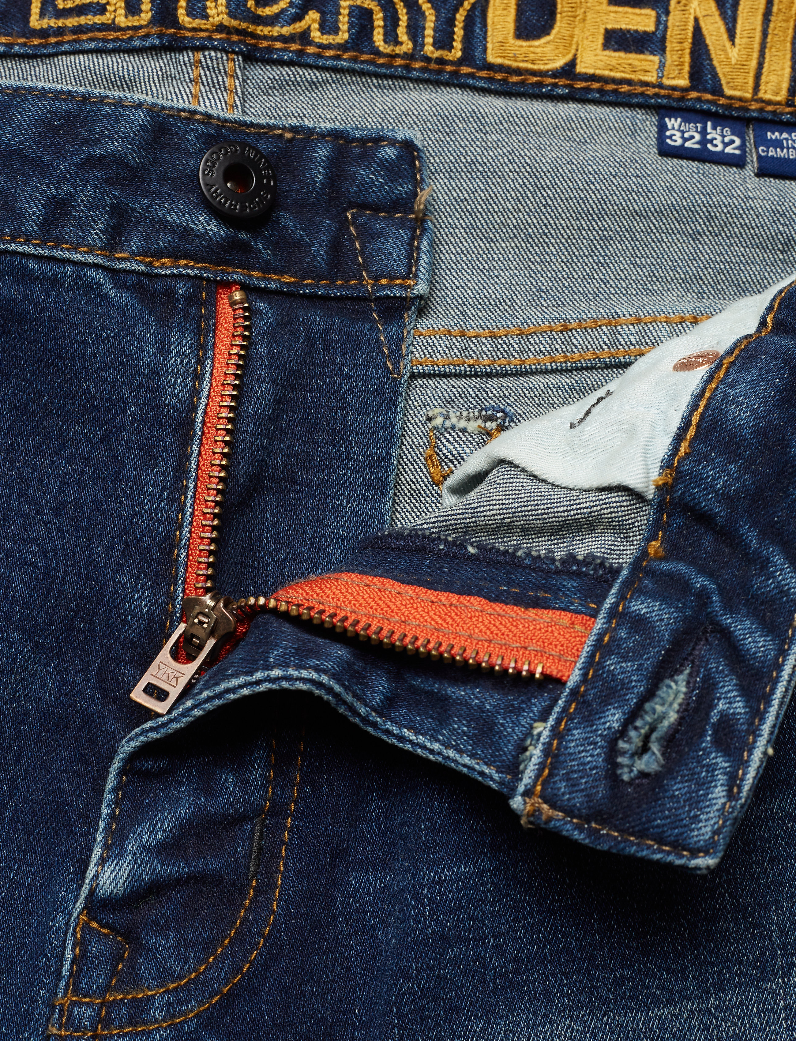 Superdry - DAMAN STRAIGHT - sixways mid blue - 3