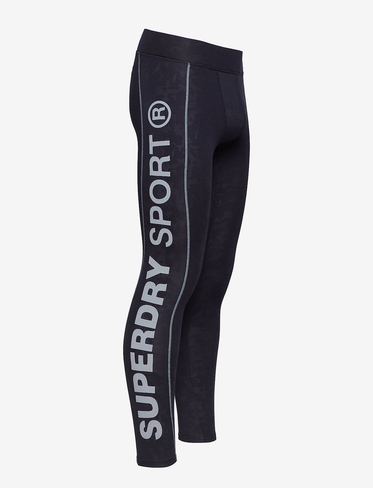 Superdry - SPORTS ATHLETIC RUNNER LEGGING - black camo - 3