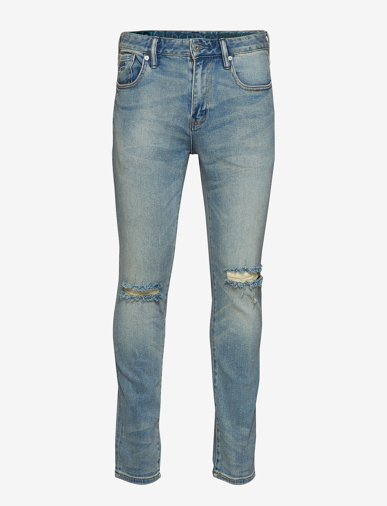 Superdry - TYLER SLIM COMFORT - headford blue rip - 0