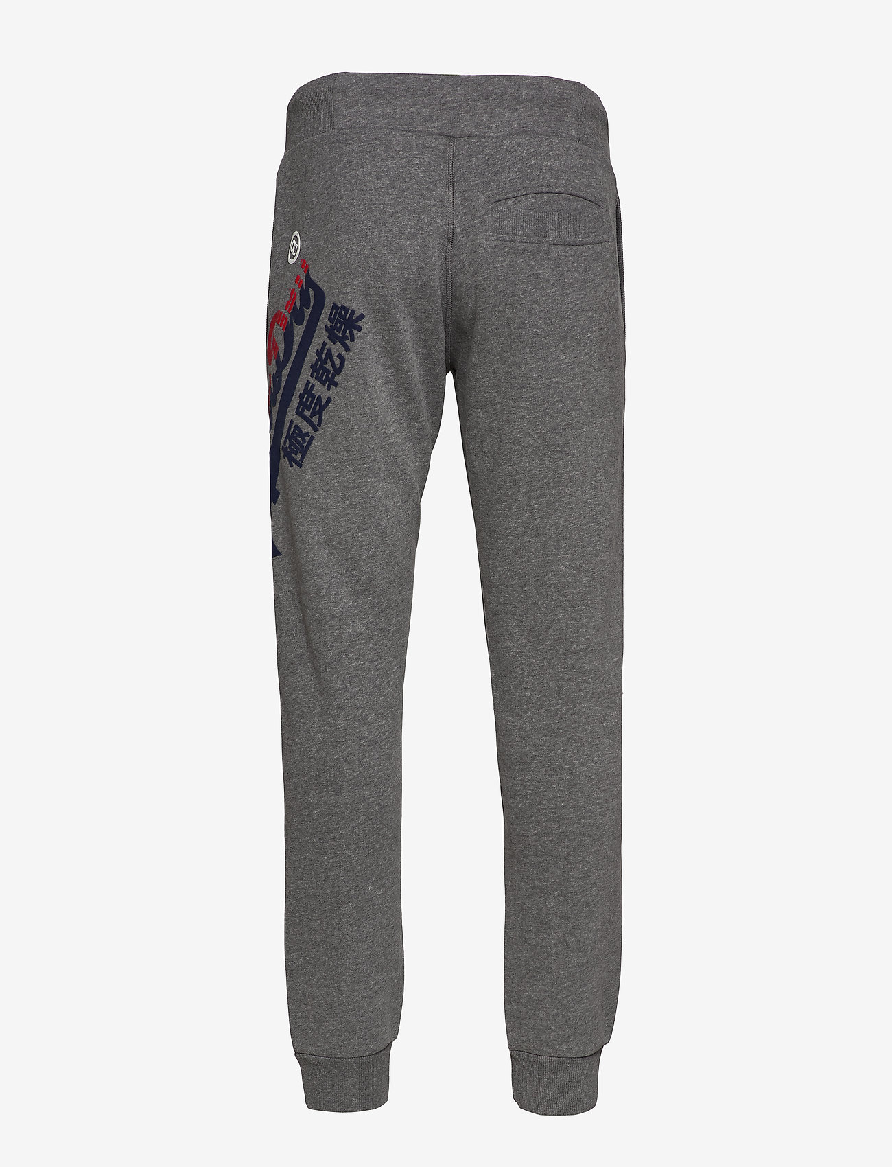 Superdry - VINTAGE LOGO TRI COL JOGGER - dark trophy grey marl - 1